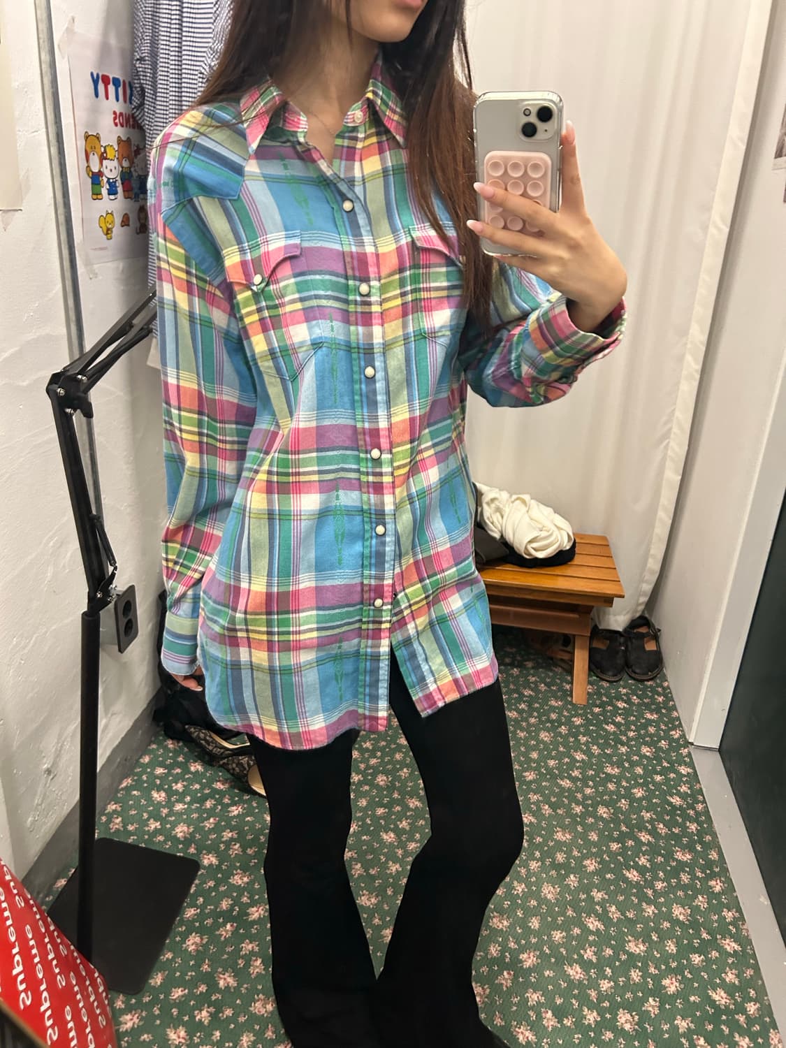 폴로 랄프로렌 플레이드 셔츠 상품이미지3