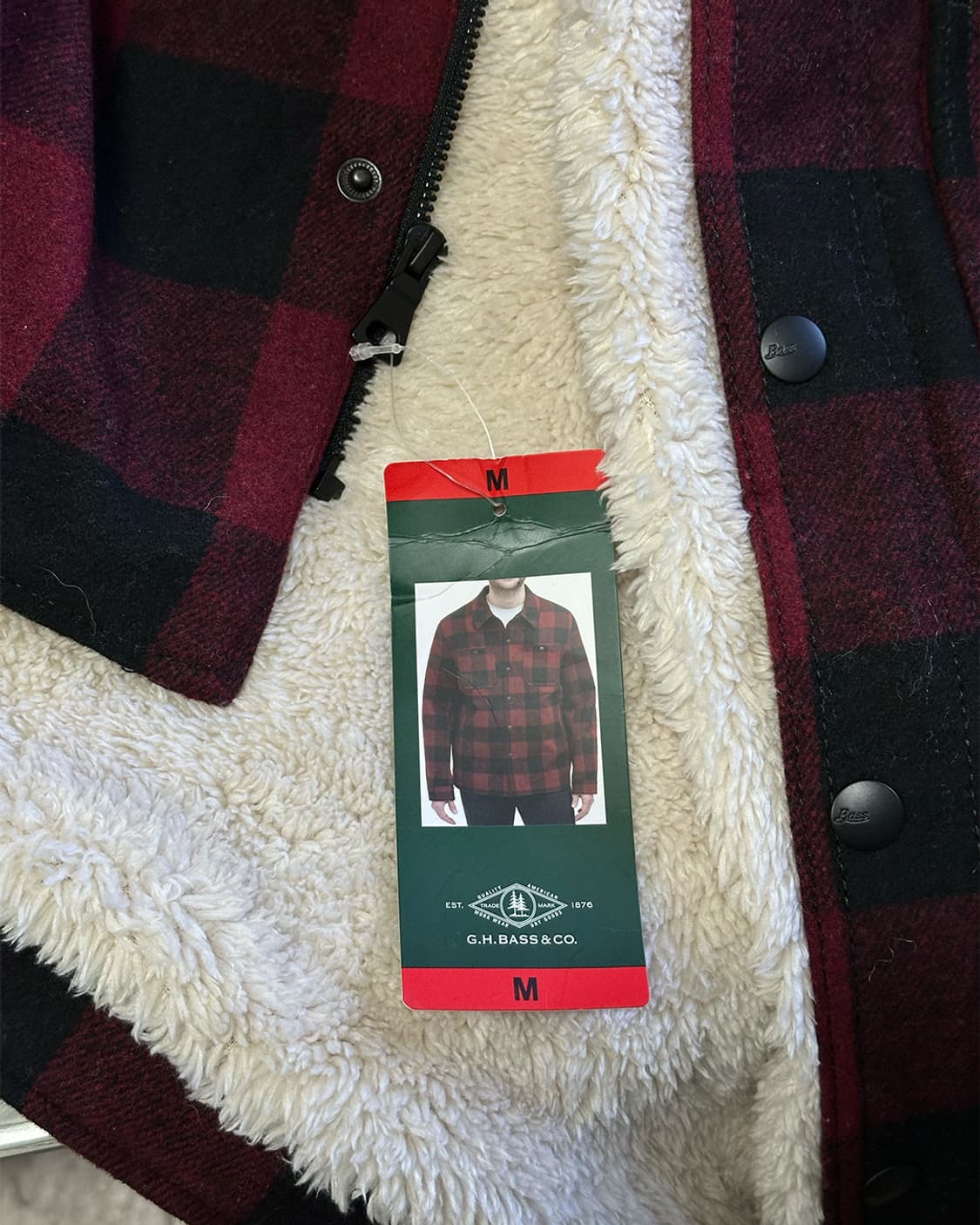 지에이치바스 쉐르파 셔츠 자켓(새상품) 상품이미지5