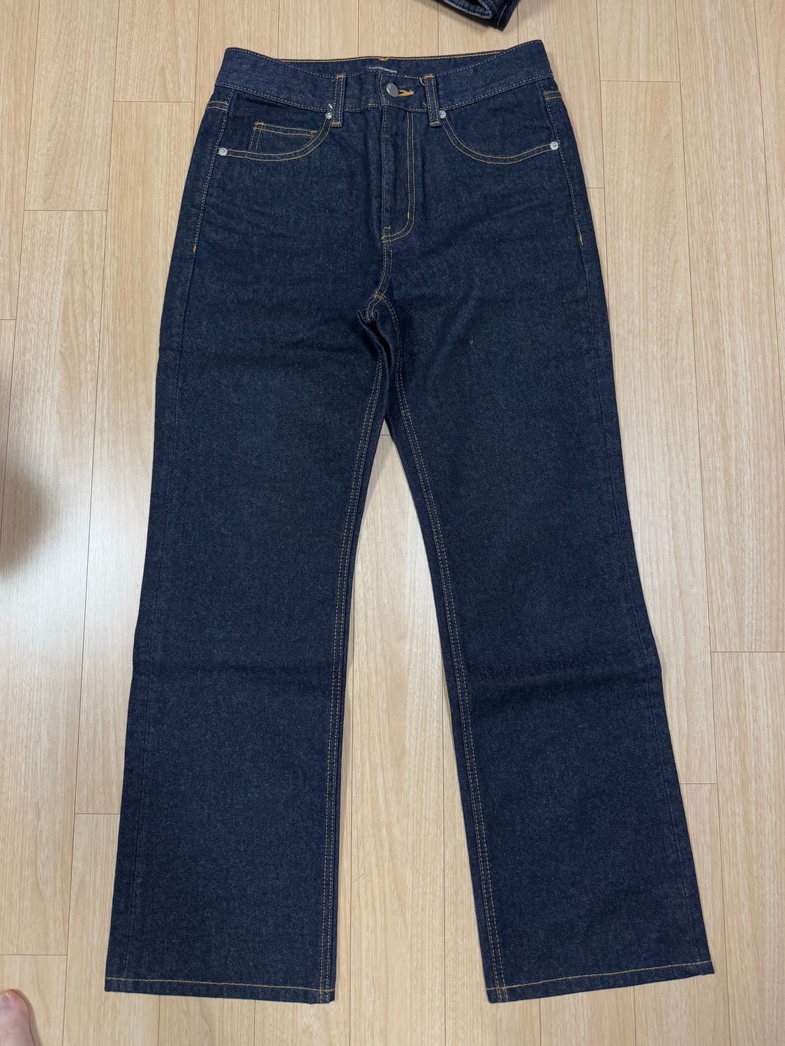 오더아카이브 세미플레어 인디고 생지진 1 29 상품이미지2