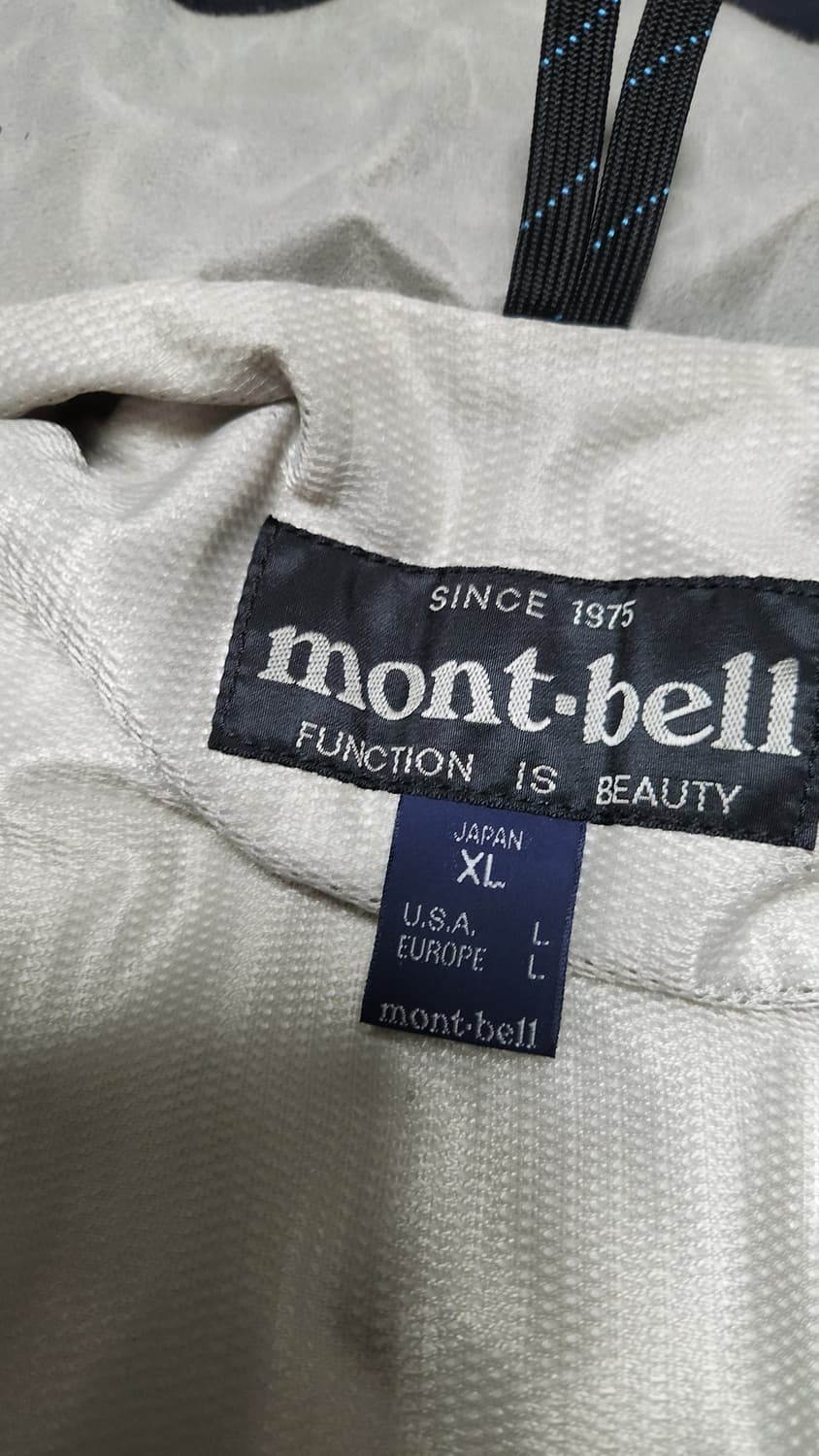 몽벨 JANPAN  내수용 고어텍스 바람막이 자켓 XL 상품이미지5