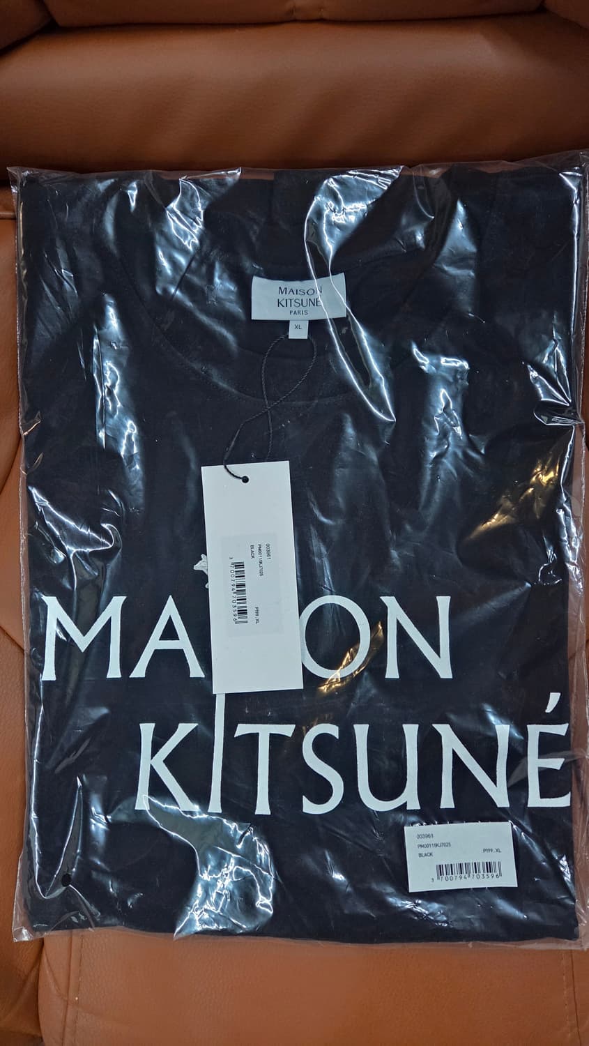 메종키츠네 필러 반팔티XL(새상품/정품) 상품이미지2
