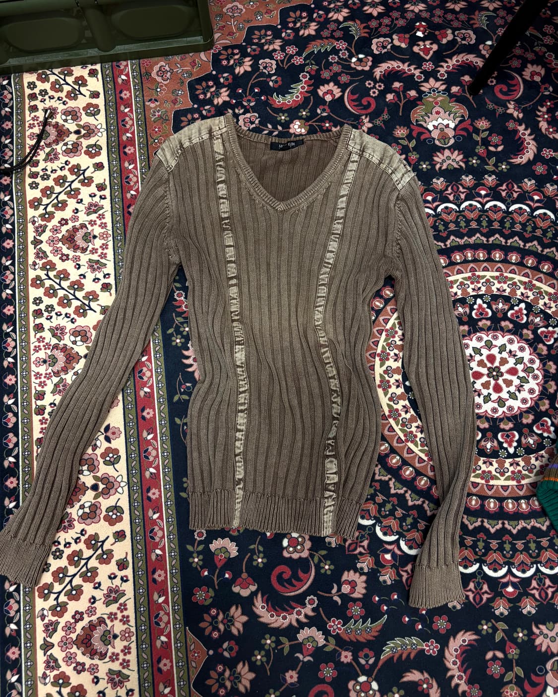 MICHEL KLEN ash brown knit 상품이미지1