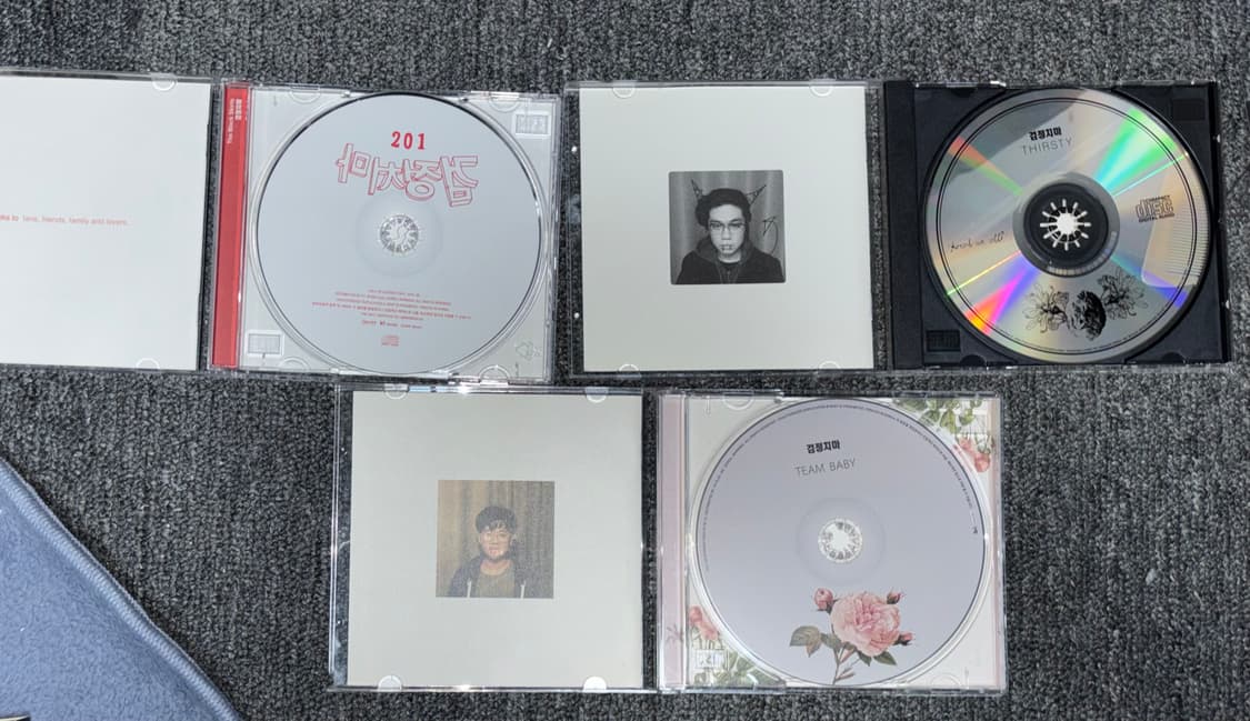 검정치마 CD 201 팀베이비 떨스티 개봉품 상품이미지3