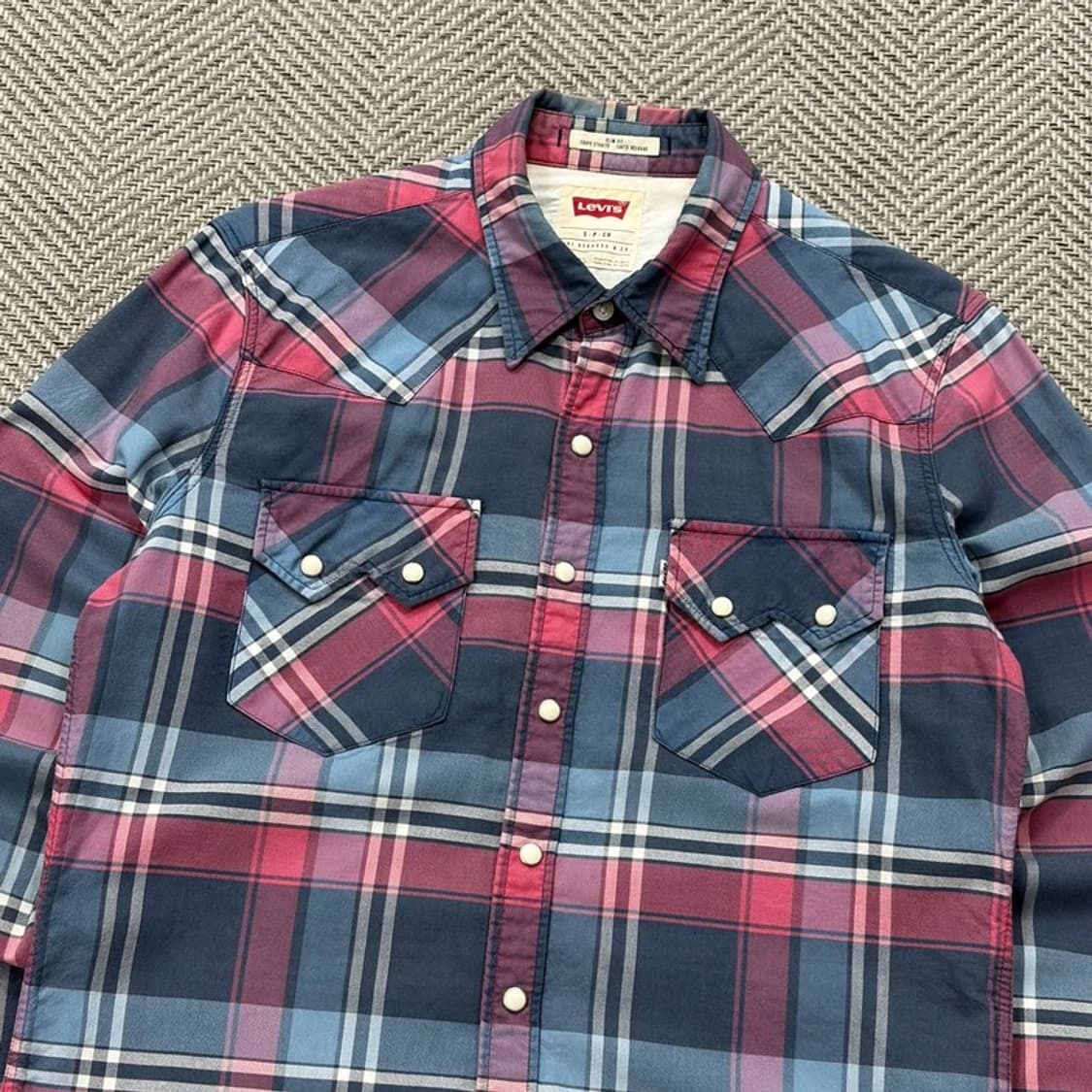 리바이스 웨스턴 체크셔츠 v2960 상품이미지3
