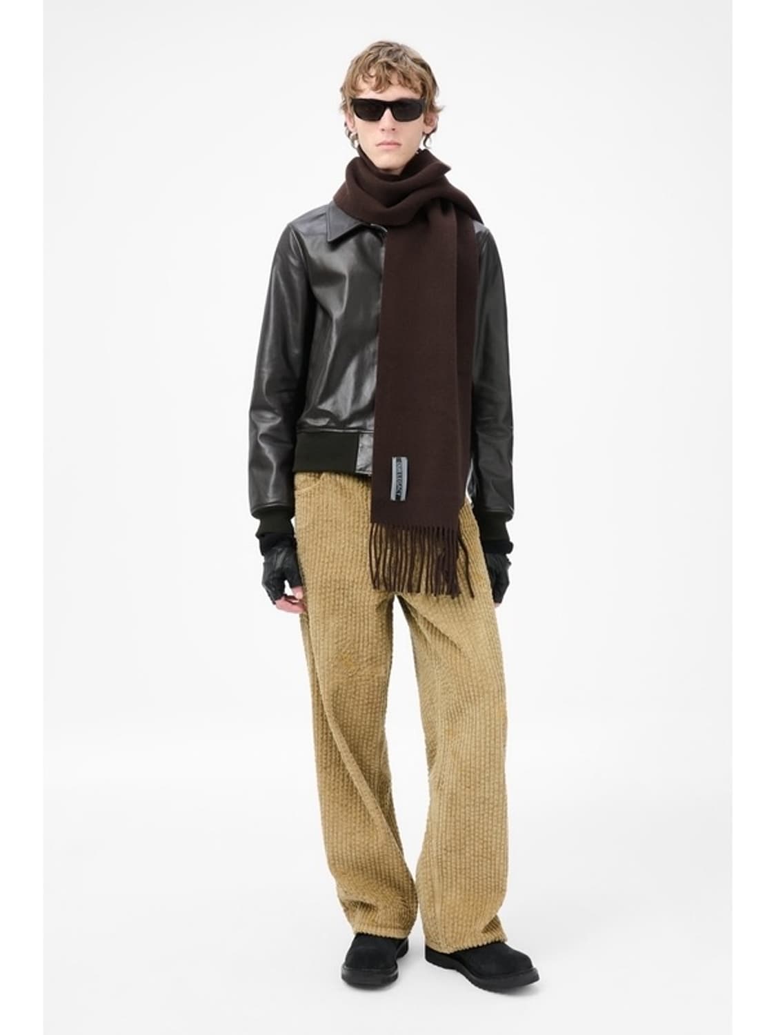 [새상품] 아워레가시 브라운 울 머플러 상품이미지1