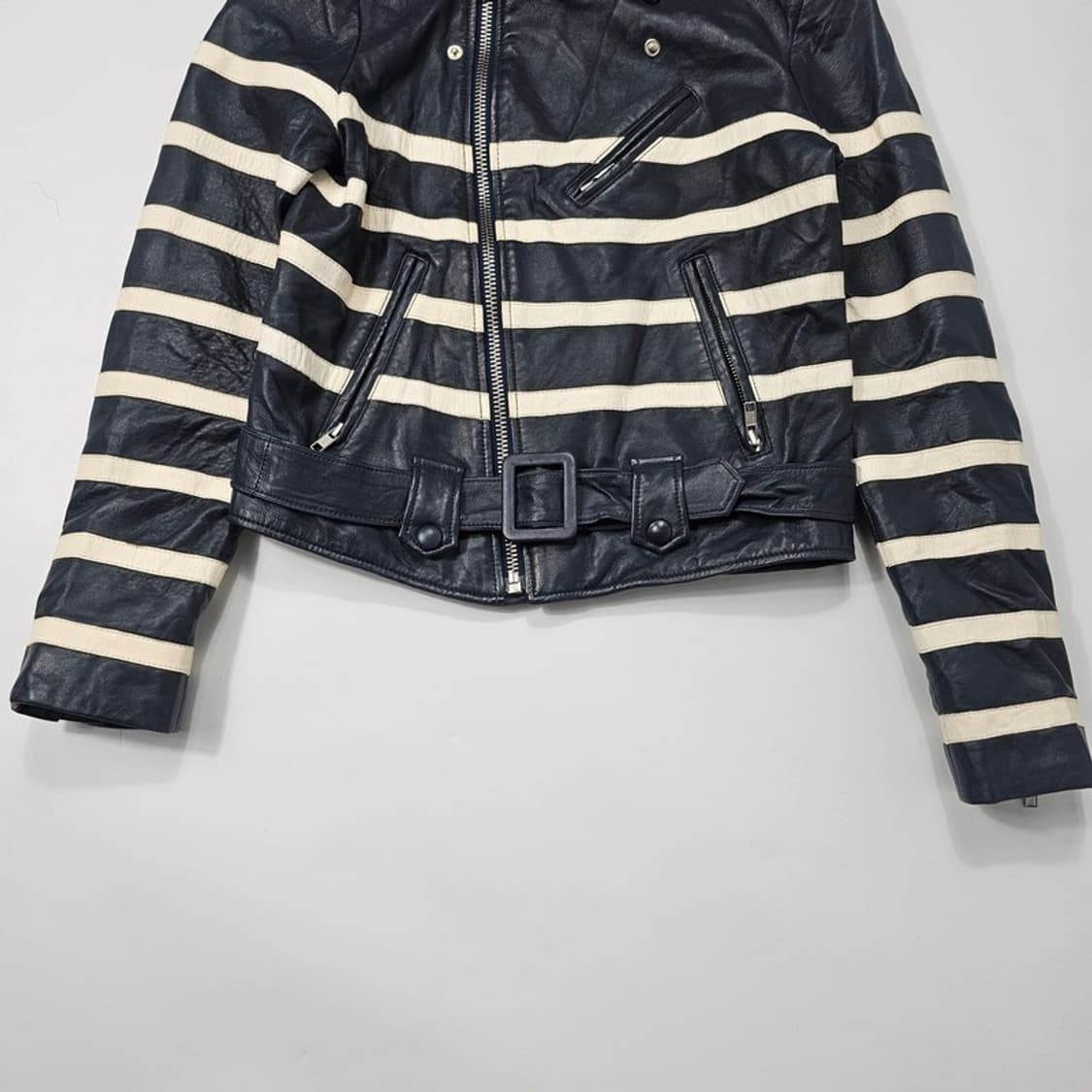EACH X OTHER 빈티지 양가죽 자켓 S 상품이미지4