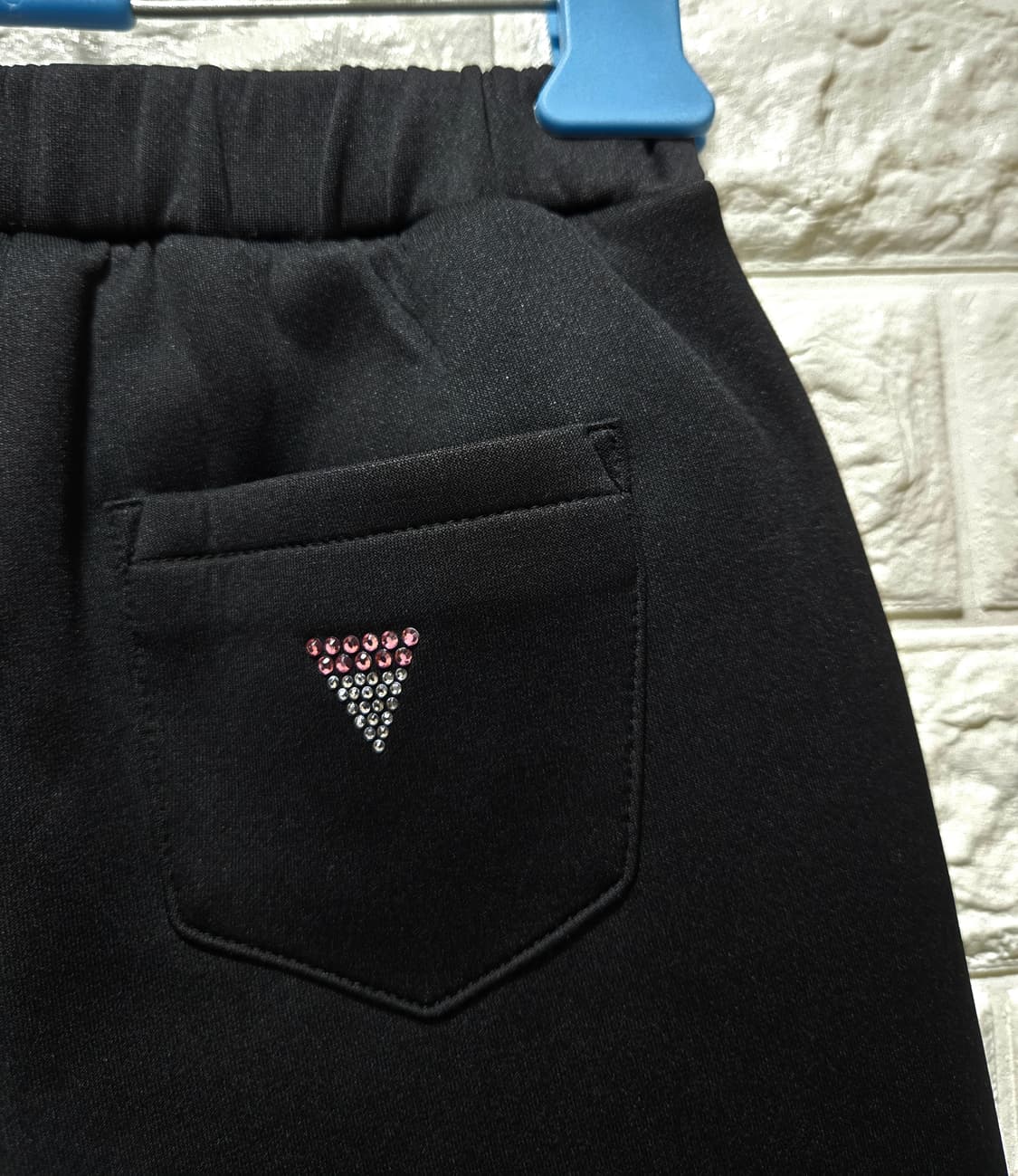 새상품/ 게스 키즈 기모 와이드 팬츠 120 상품이미지8