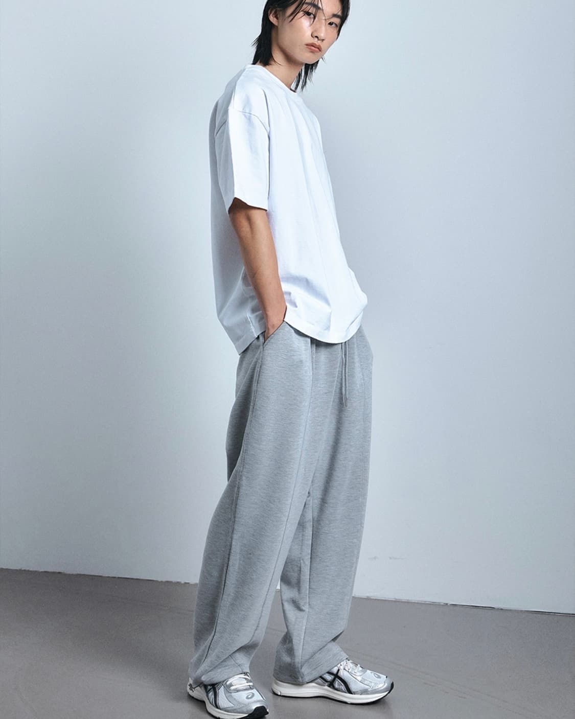 어널러코드 사계절 스트링 트레이닝팬츠 그레이 L 상품이미지9