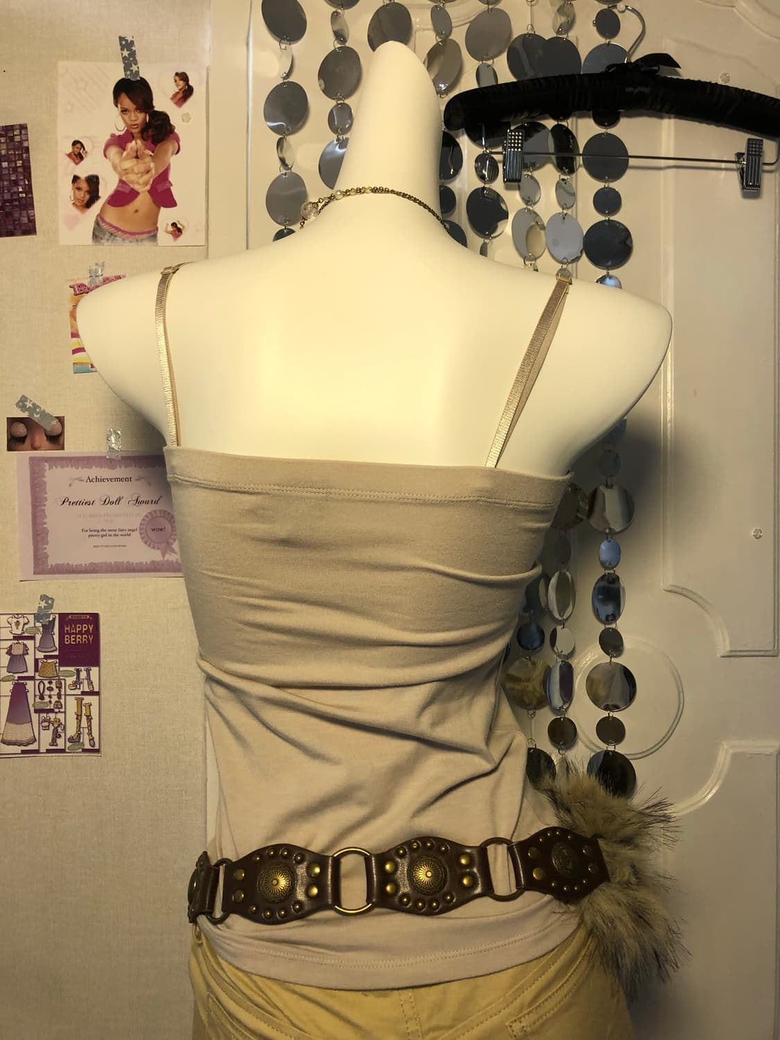 spangles gold sleeveless  상품이미지2