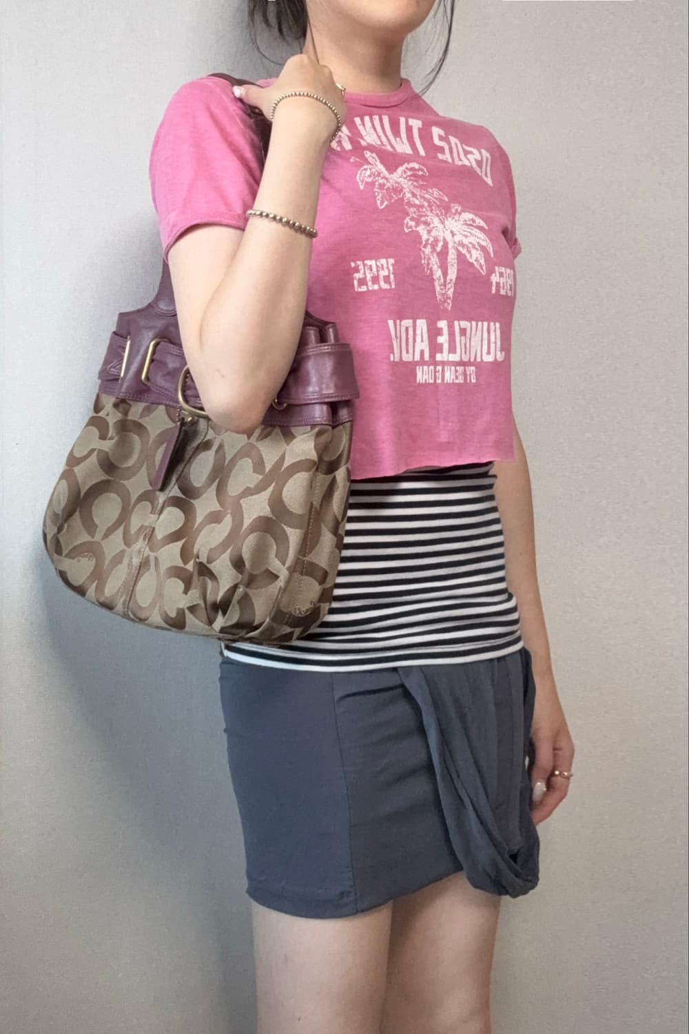 Dsquared2 Twin Palms Cropped T-Shirt 상품이미지4