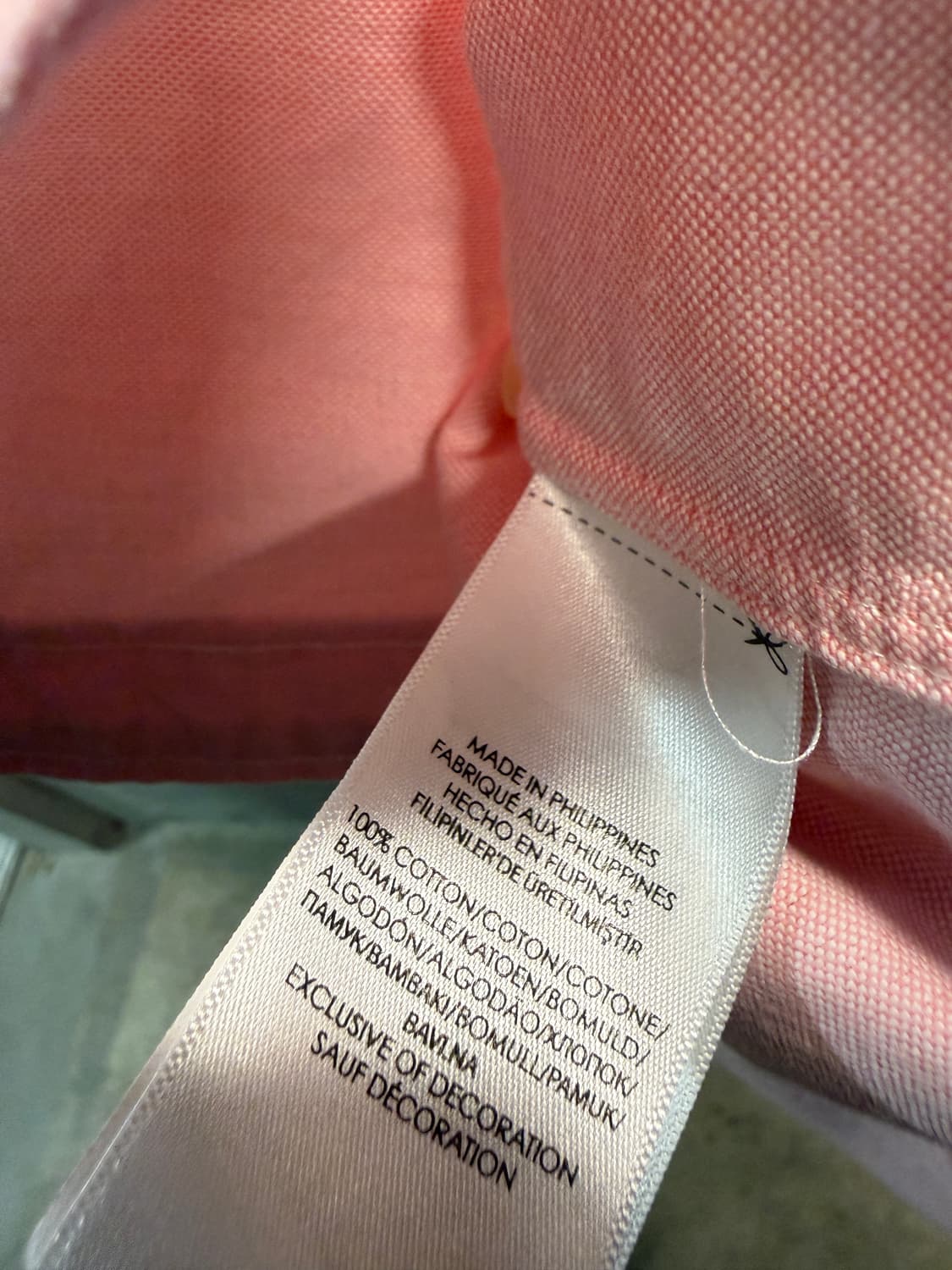 폴로 랄프로렌 클래식핏 옥스포드 셔츠 핑크 SP 상품이미지5