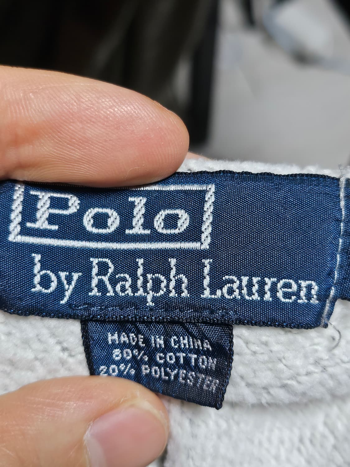 (하자O)폴로랄프로렌 네이비 포니 후드집업 M 상품이미지7