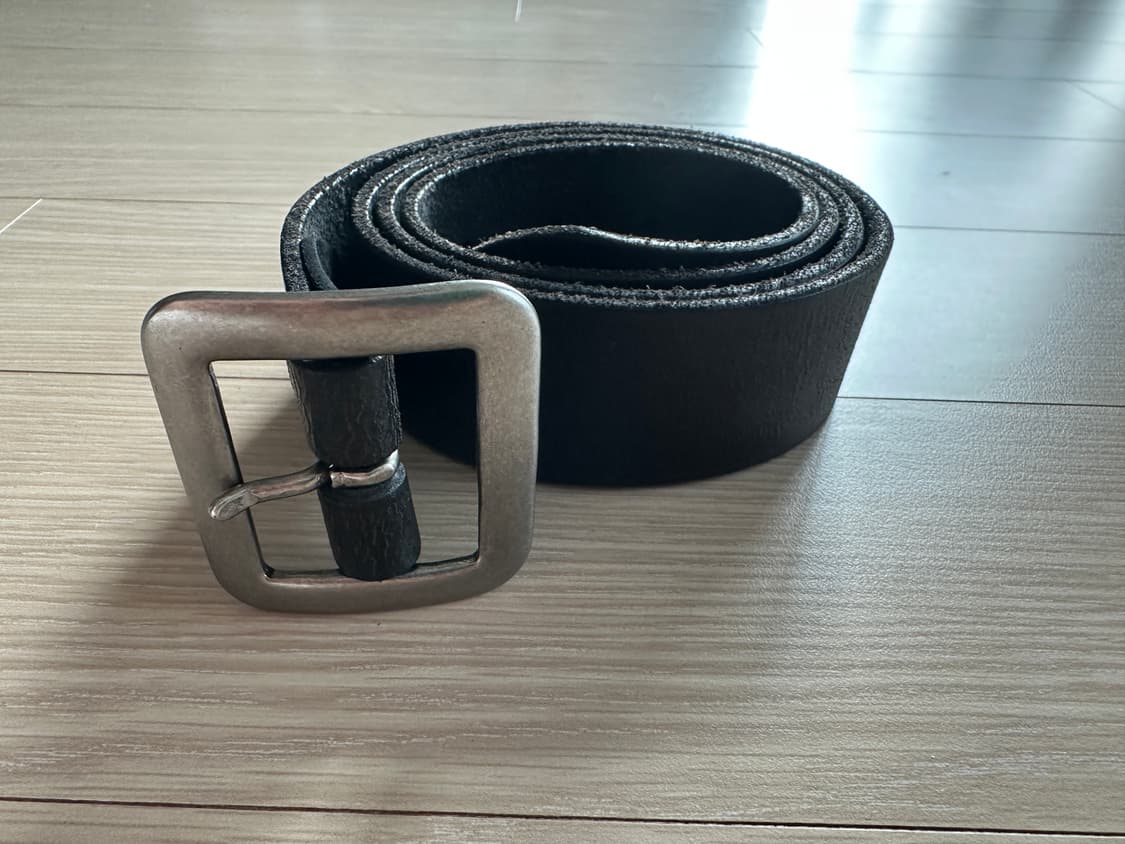 RRL 핸드 버니시 레더 벨트(36) 상품이미지1