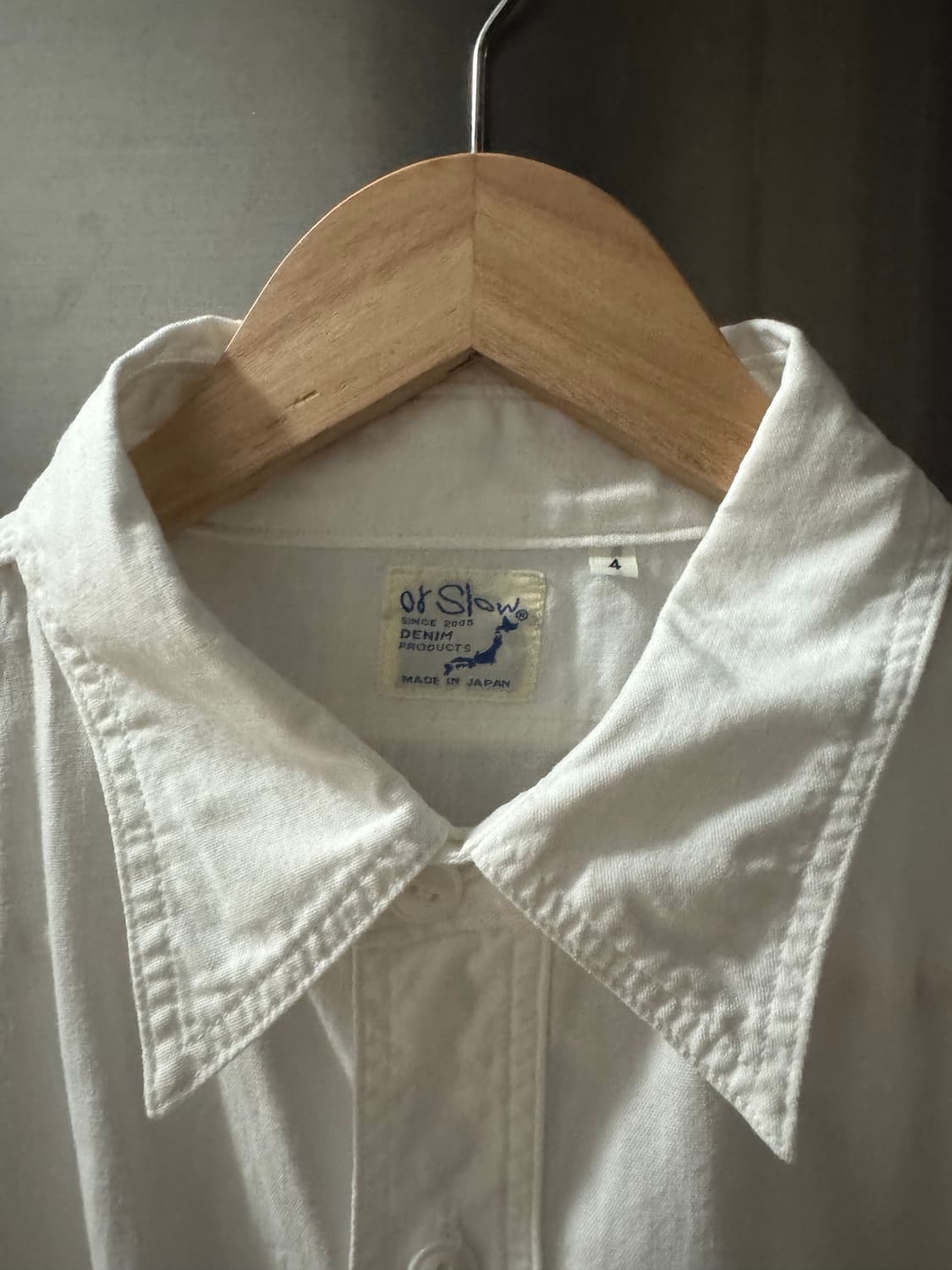 orslow 샴브레이 워크셔츠 레귤러 4 상품이미지2