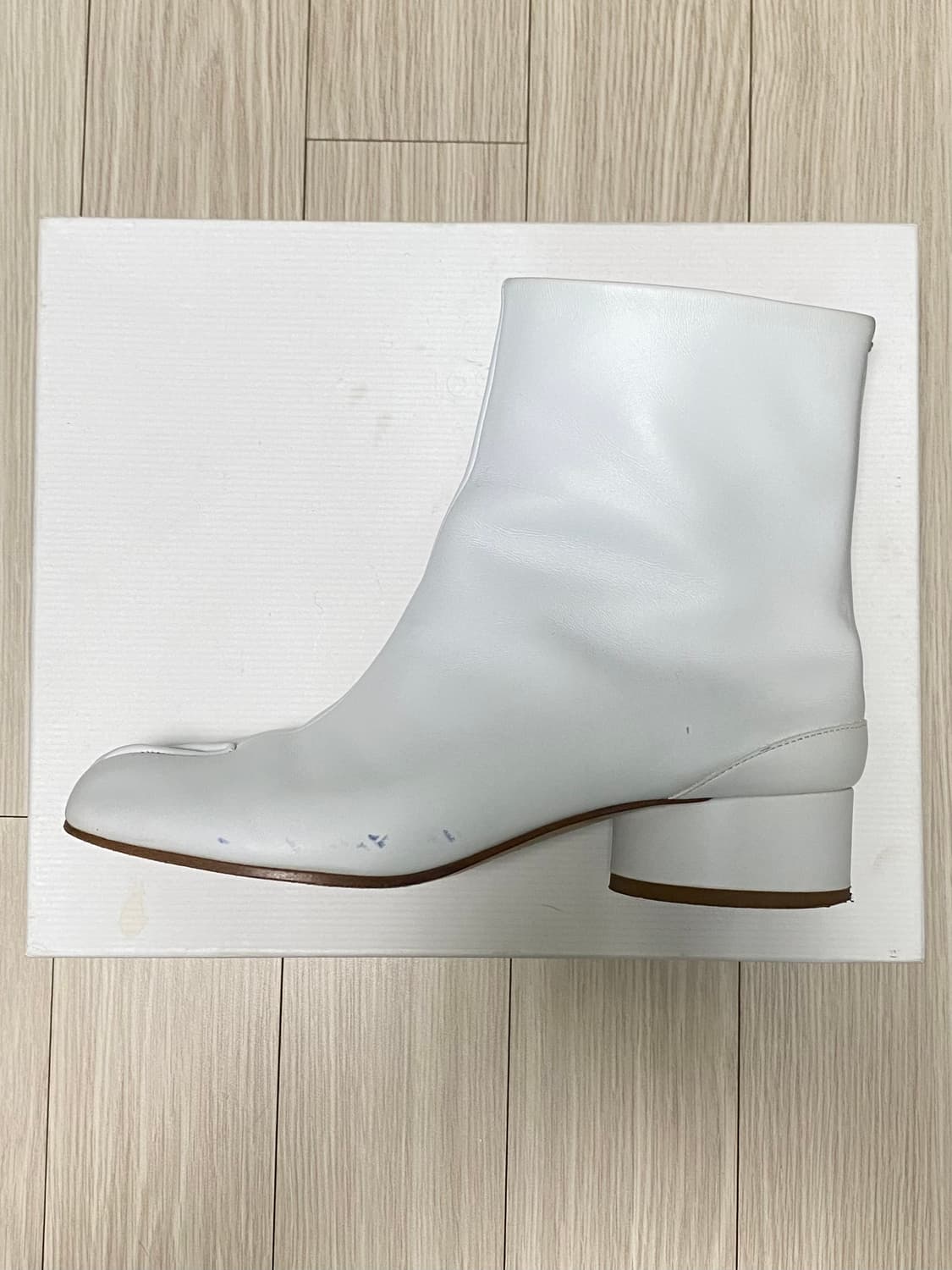 마르지엘라 타비 부츠 38 화이트 상품이미지4