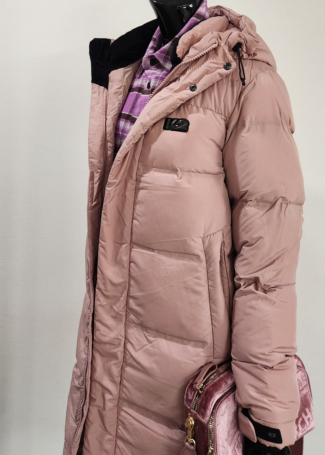 인디핑크 롱패딩  상품이미지6