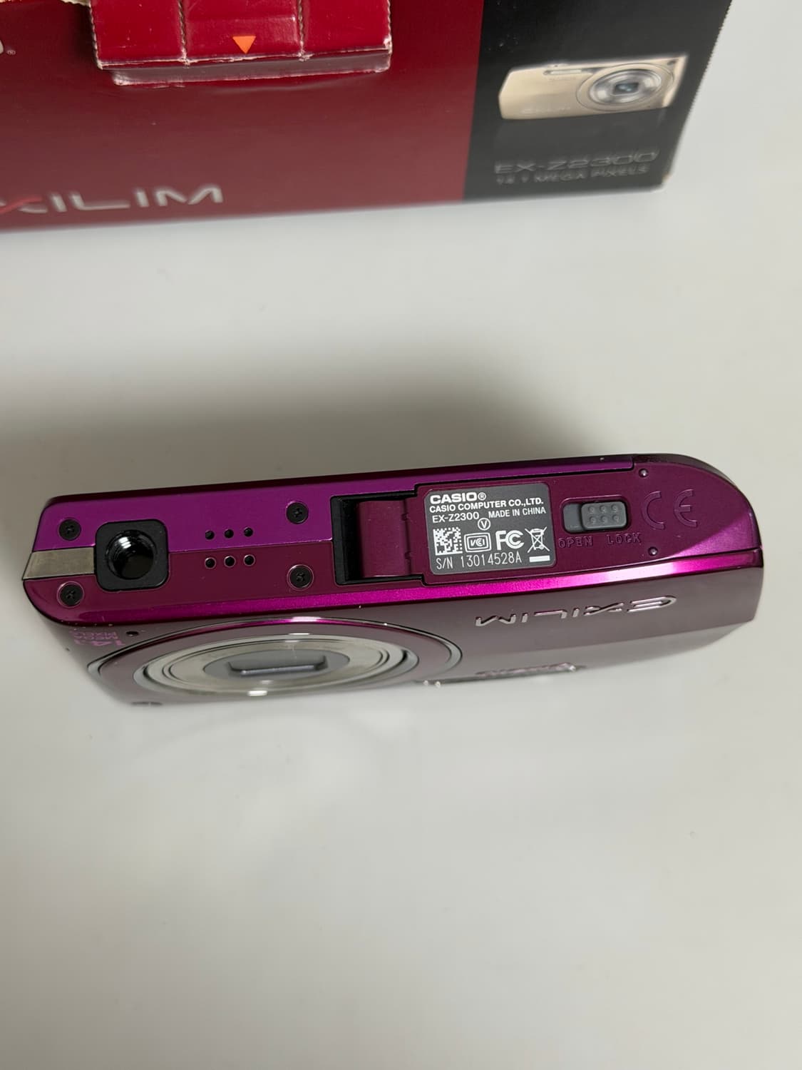 카시오 엑슬림 z2300 디카 상품이미지4