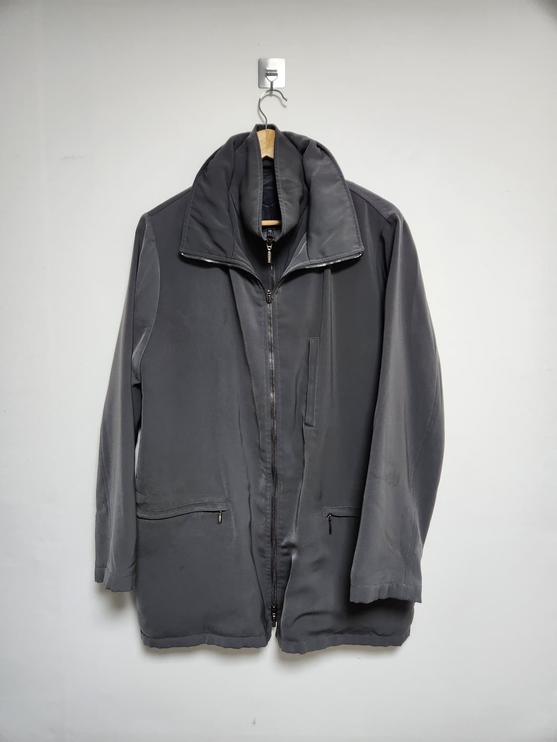 아르마니꼴레지오니 더블지퍼 자켓 M - J53 상품이미지1