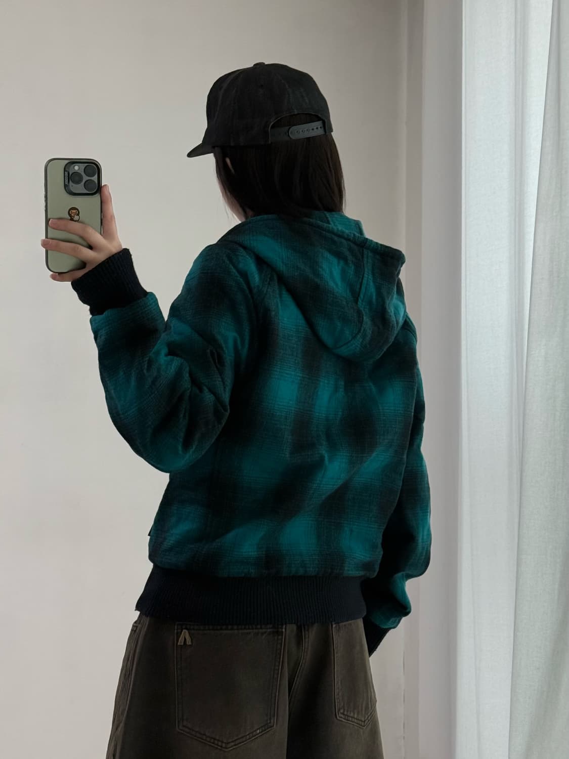 리바이스 민트 체크 자켓 상품이미지5