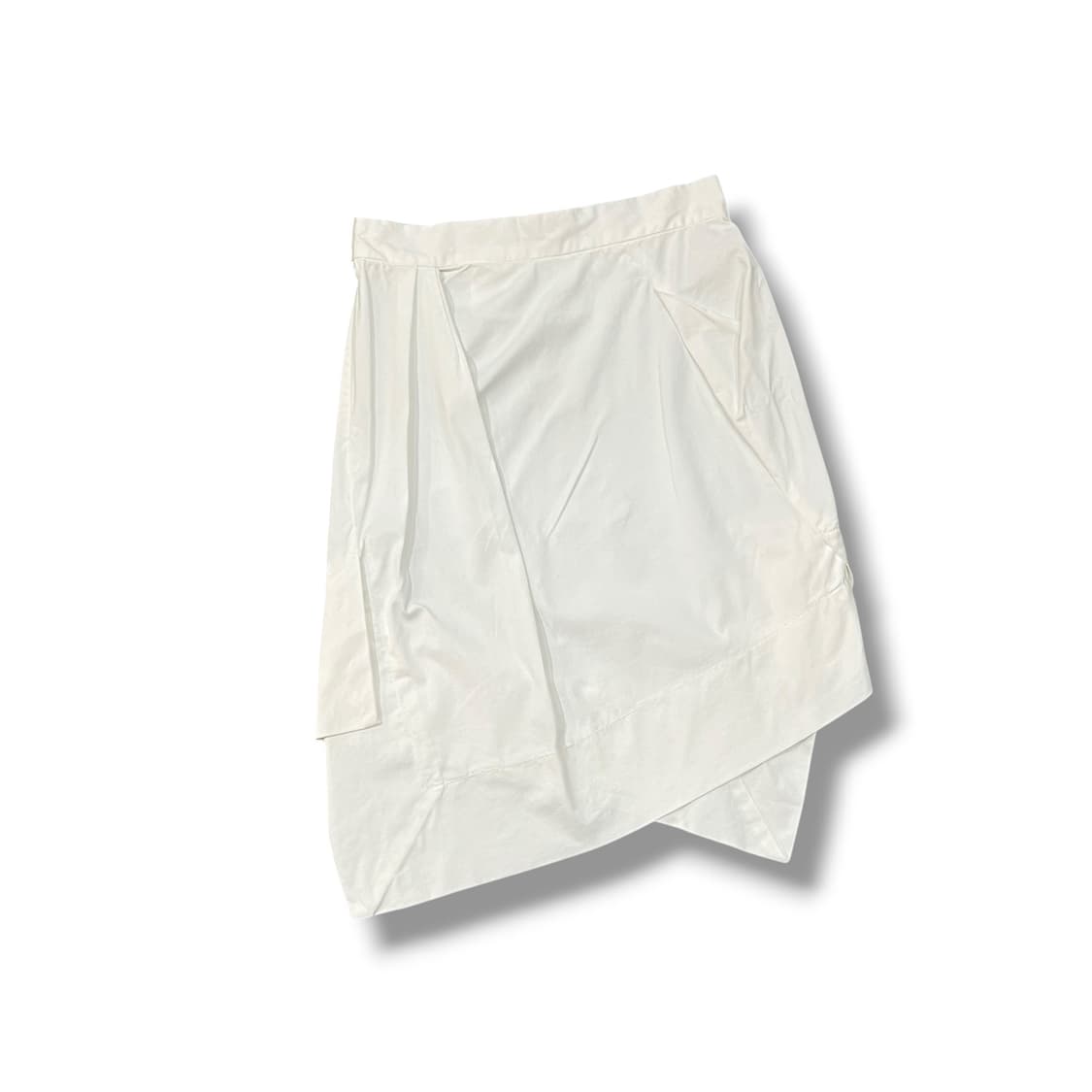  비비안웨스트우드 화이트 언발란스 스커트 y14098 상품이미지3