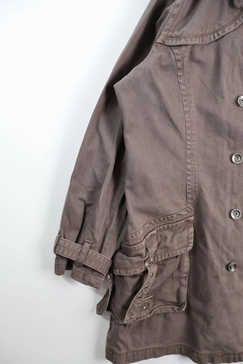 JPN 브라운 코트 자켓 상품이미지8