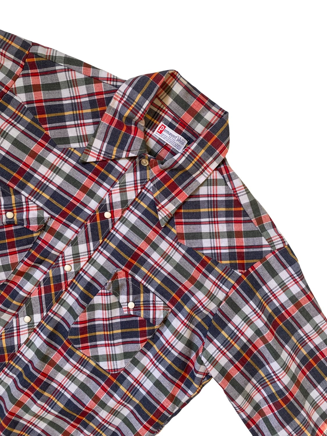 빈티지 체크 포켓 셔츠 (Man 2XL) AB1315 상품이미지3