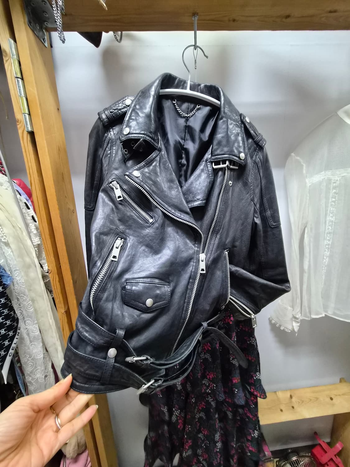 편집샾양가죽 라이더. 쥬시쥬디 언발캉캉스커트 상품이미지7