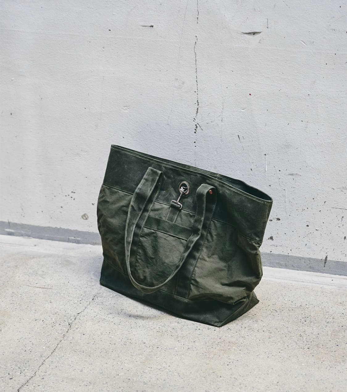 왁스드 토트백 상품이미지1