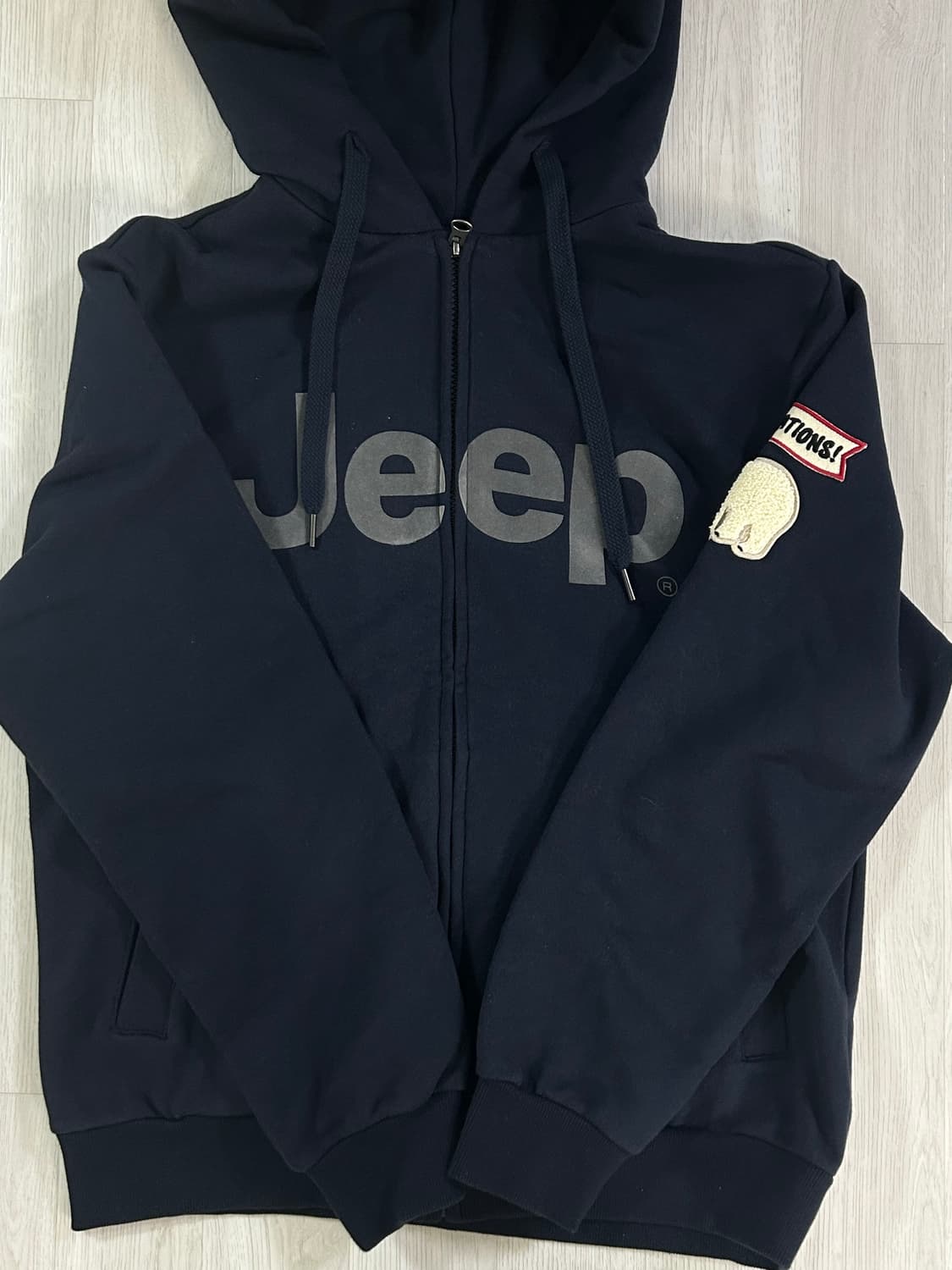 지프 폴라베어 후드집업 상품이미지2