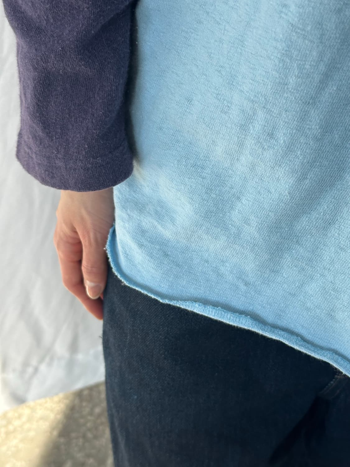 ⊹ Blue Moto Raglan Tee 상품이미지6