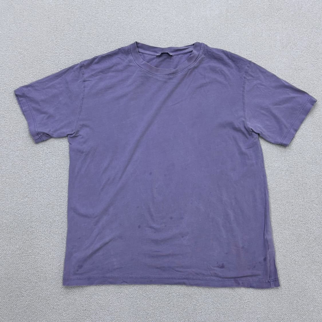 실측확인 코스 무지 반팔 티셔츠 0313E 상품이미지1