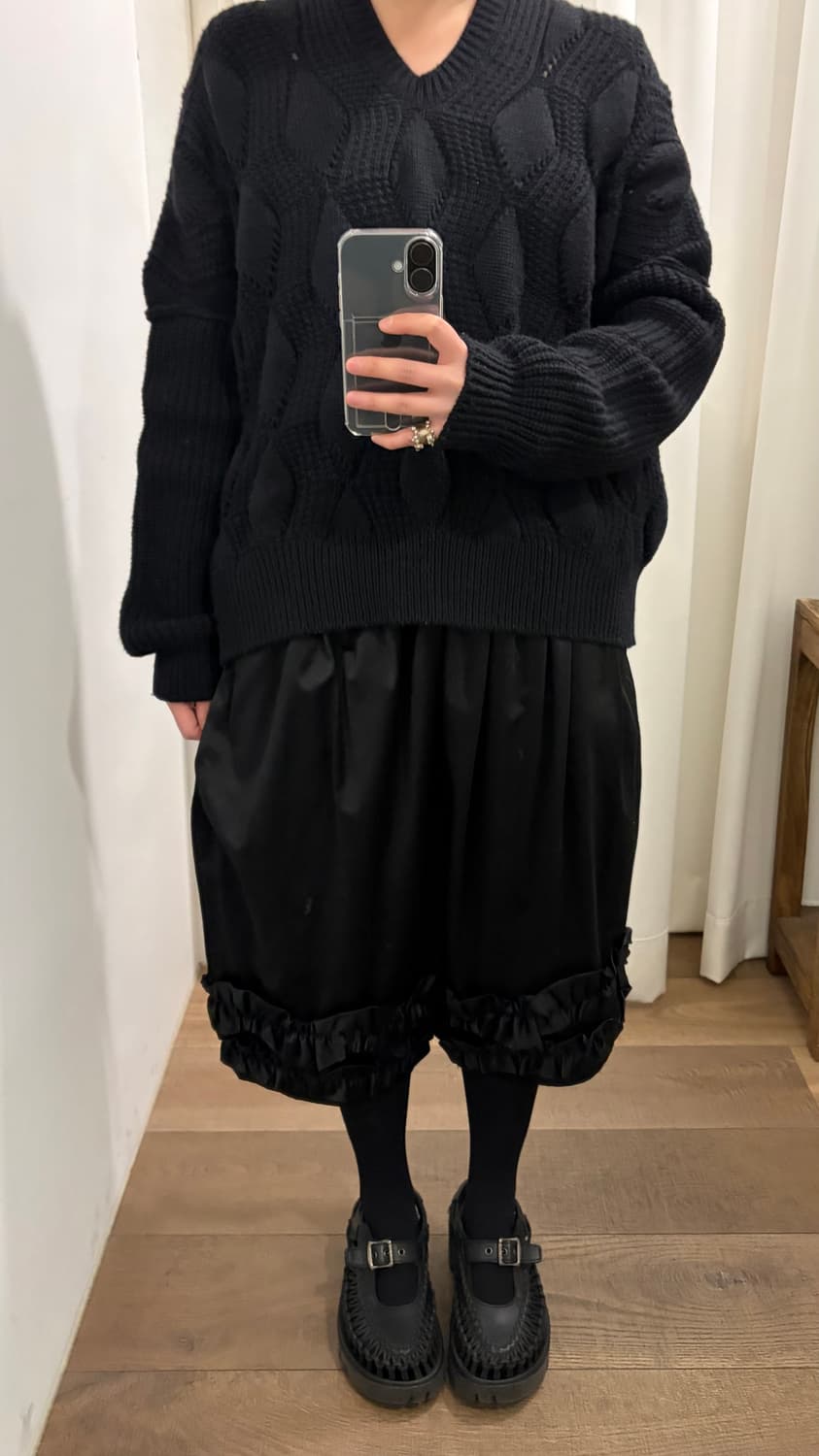 Wavy Crochet Wide Knit 상품이미지2