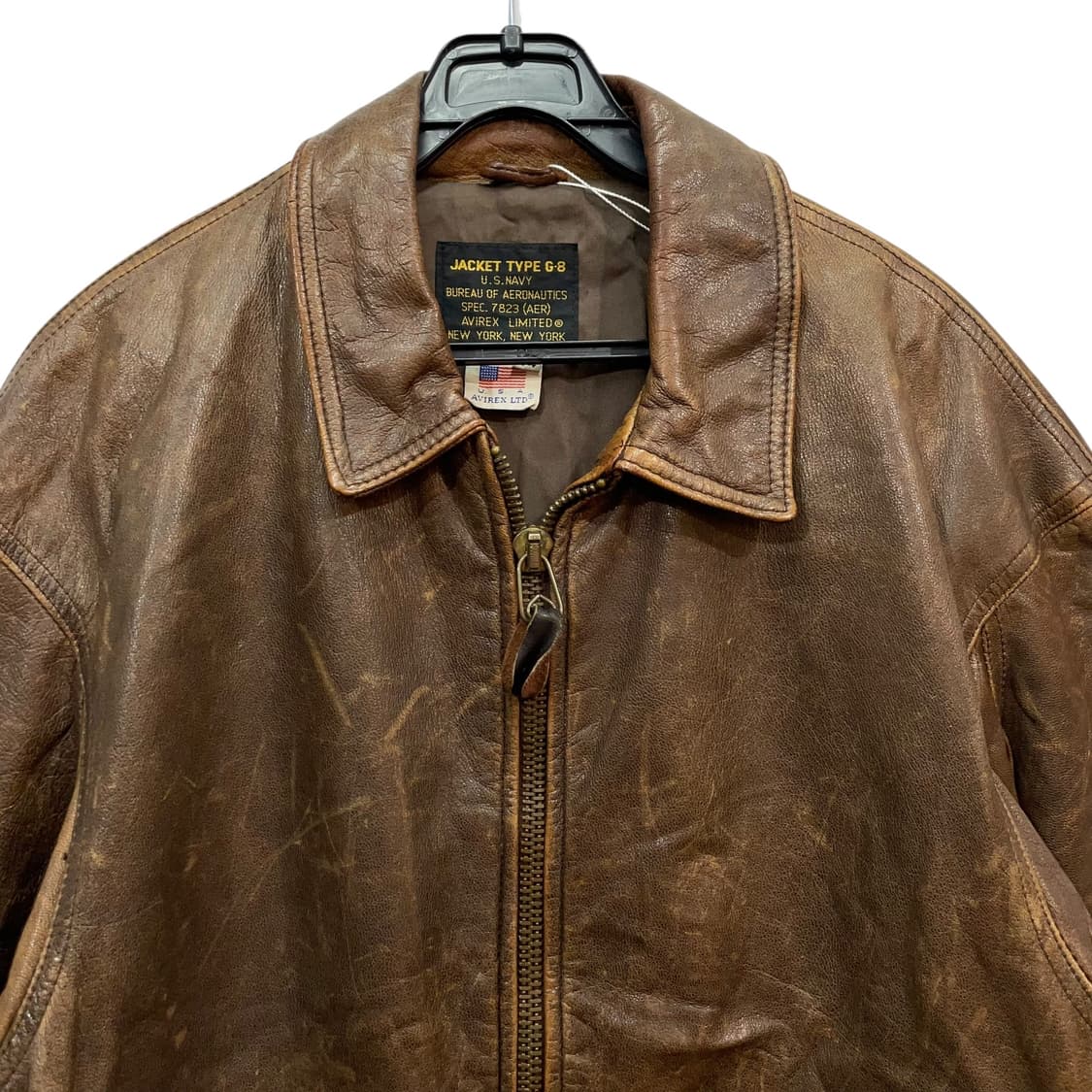 Avirex G-8 Vintage Leather Jacket 상품이미지7