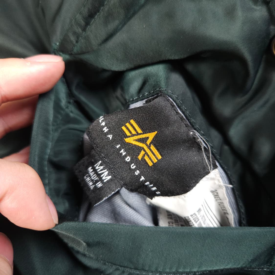 알파인더스트리 MA-1 양면 항공 점퍼 상품이미지5