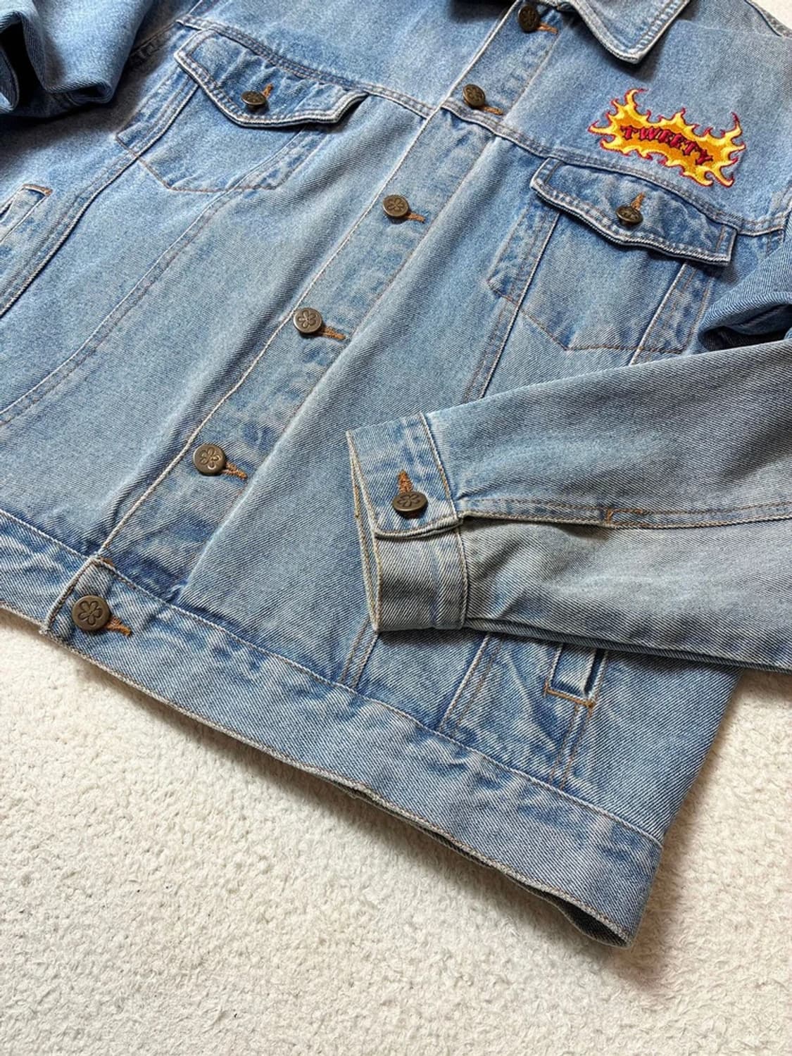 루니툰즈 90's Tweety 트위티 데님 자켓 PN6433 상품이미지8