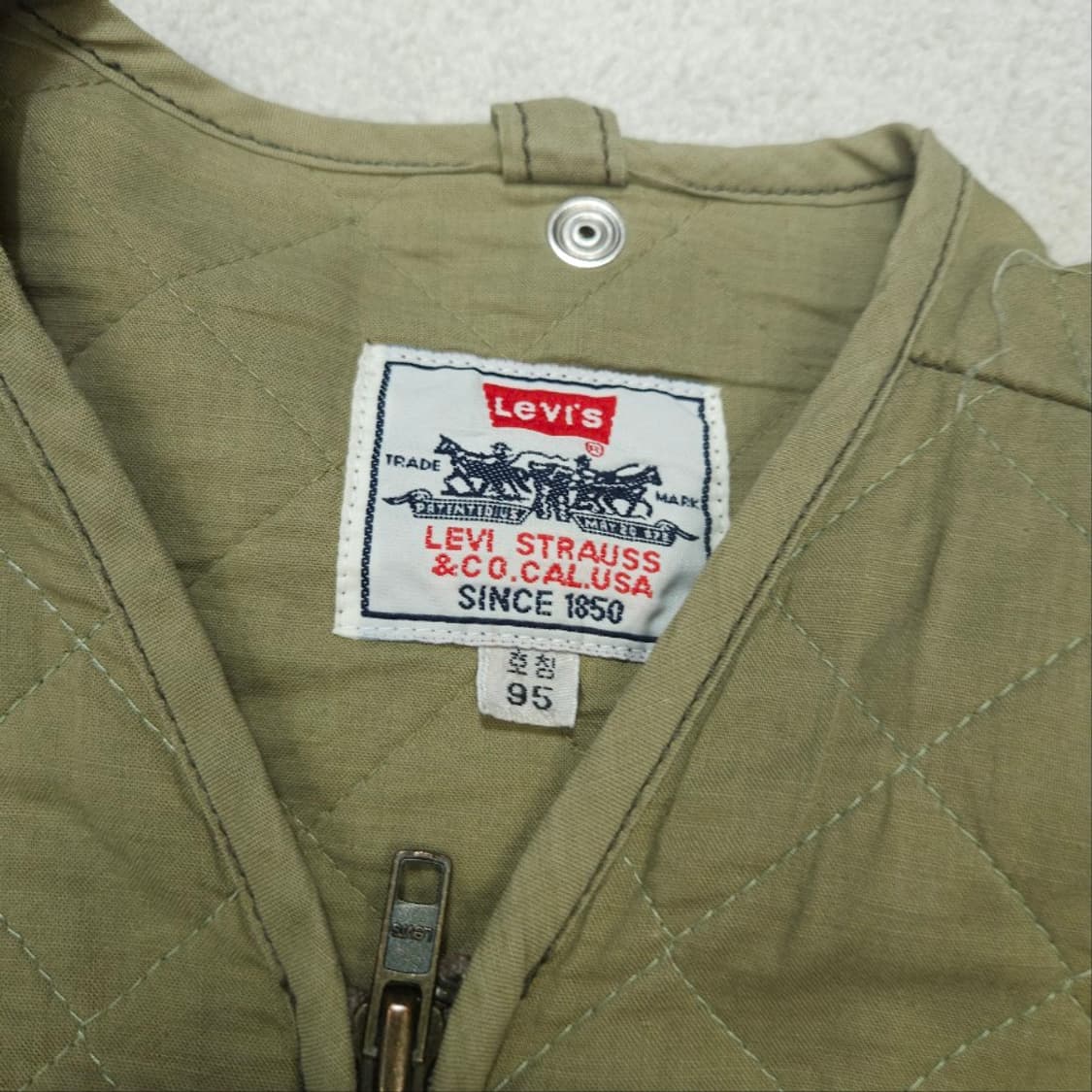 00s 리바이스 퀼티드 라이너 자켓 95 상품이미지3