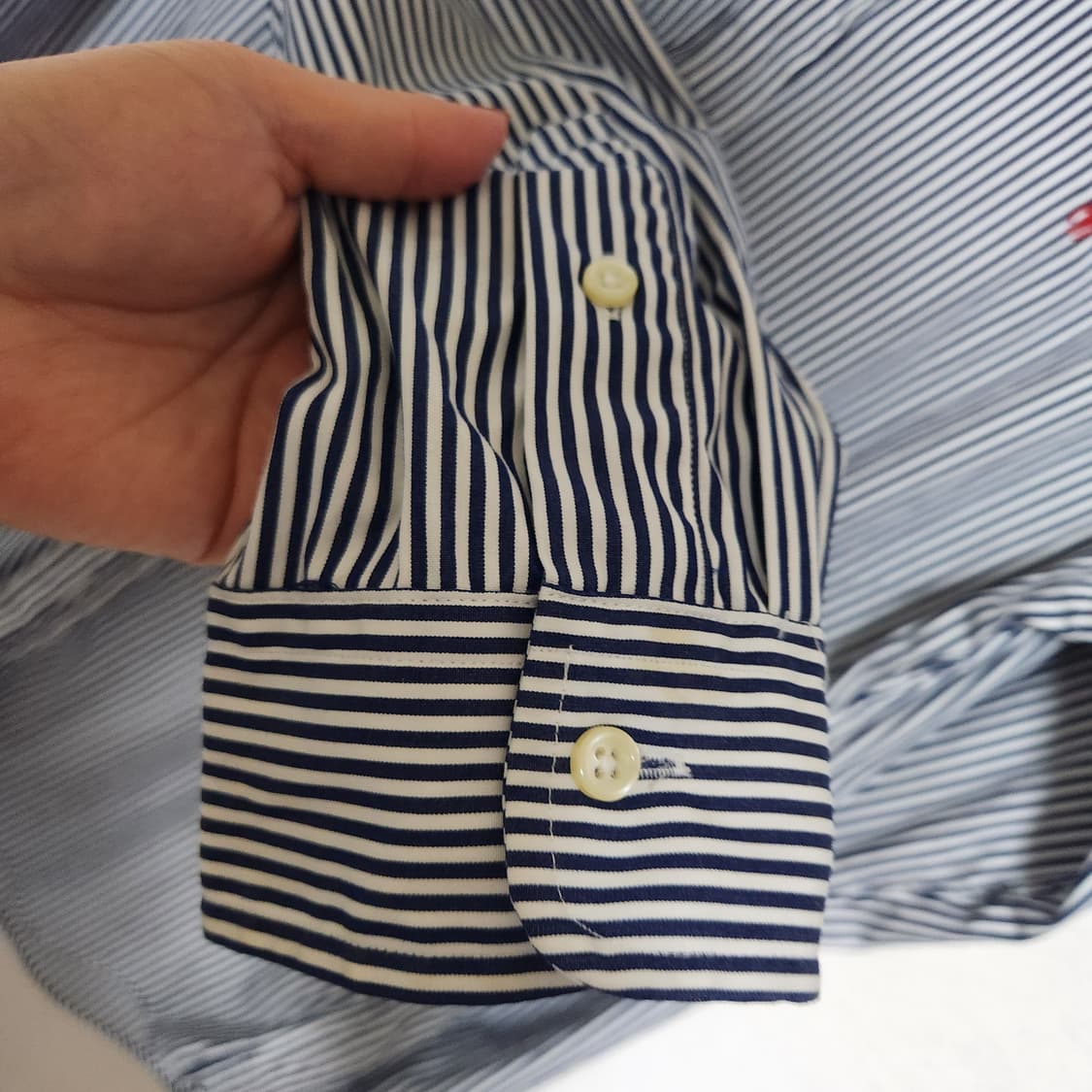 폴로랄프로렌 체크 남방 M 클래식핏 상품이미지5