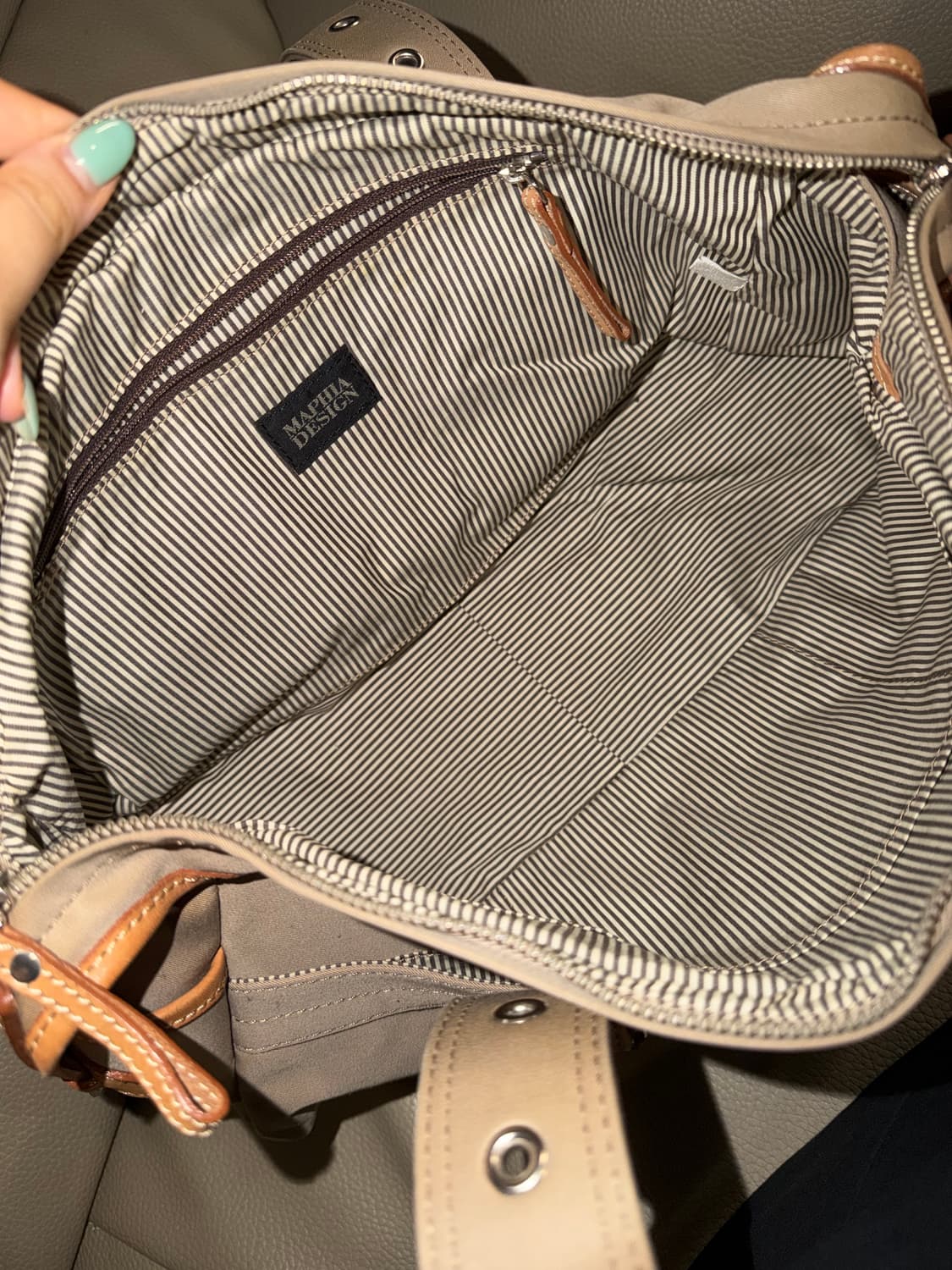 buckle detail side pocket shoulder bag 상품이미지7