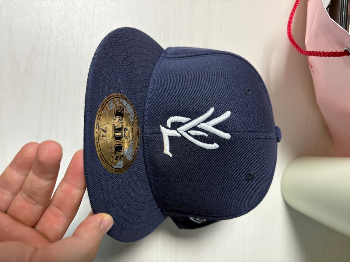 Yvl 모자 네이비 상품이미지2