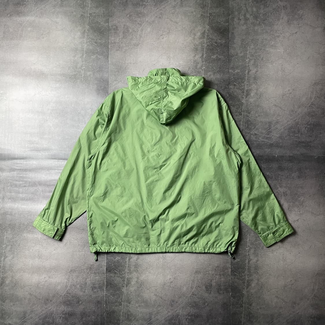 LANDS' END 빈티지 그린 후드 윈드브레이커 A00557 상품이미지7