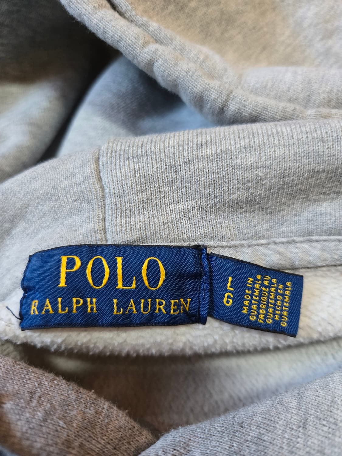폴로 랄프로렌 그레이 후드티 상품이미지5