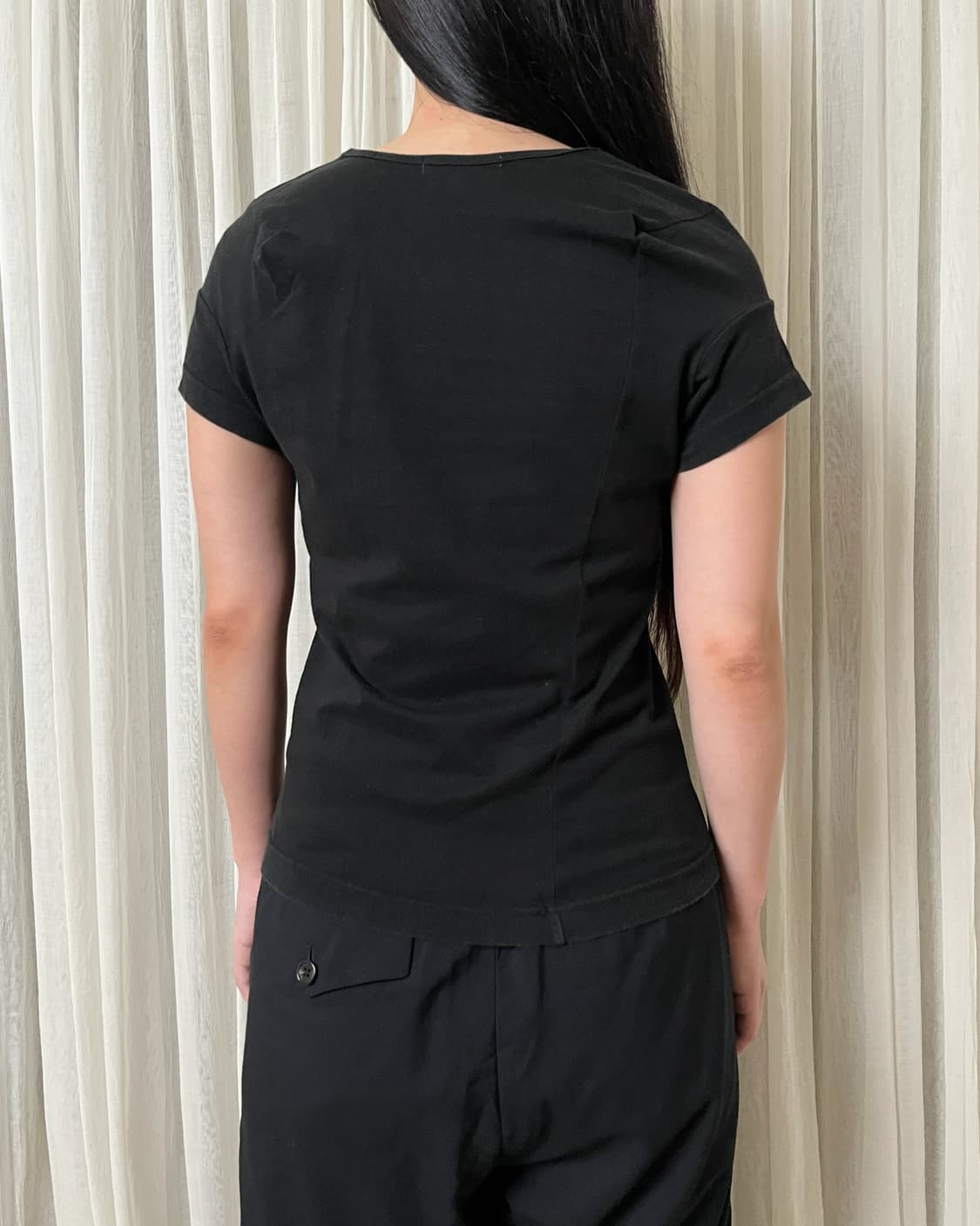 90s 꼼데가르송 비대칭 다트 티셔츠 comme des garcons 상품이미지2