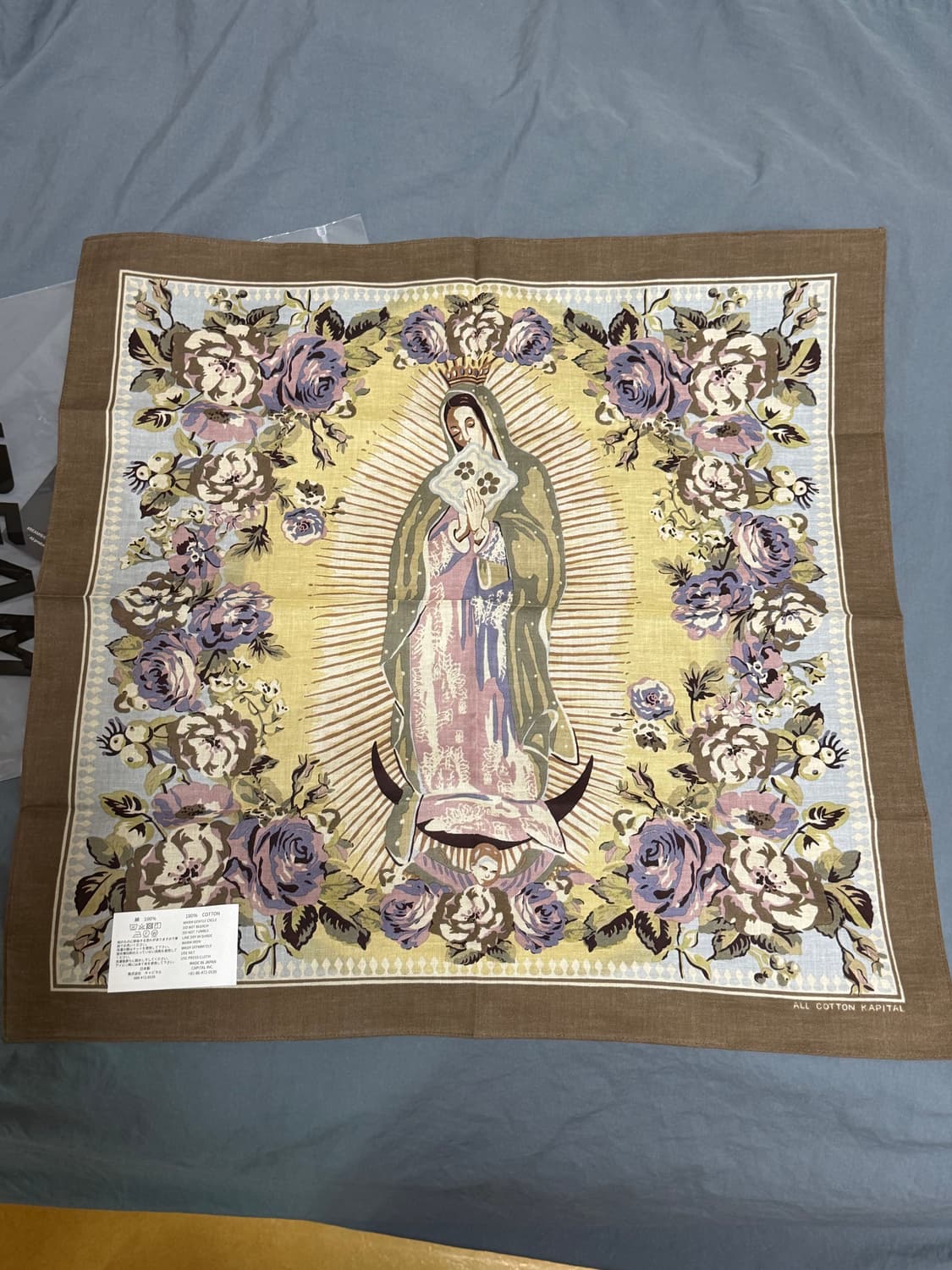 캐피탈 컬러드 반다나 패키쉬 마리아 브라운 상품이미지3