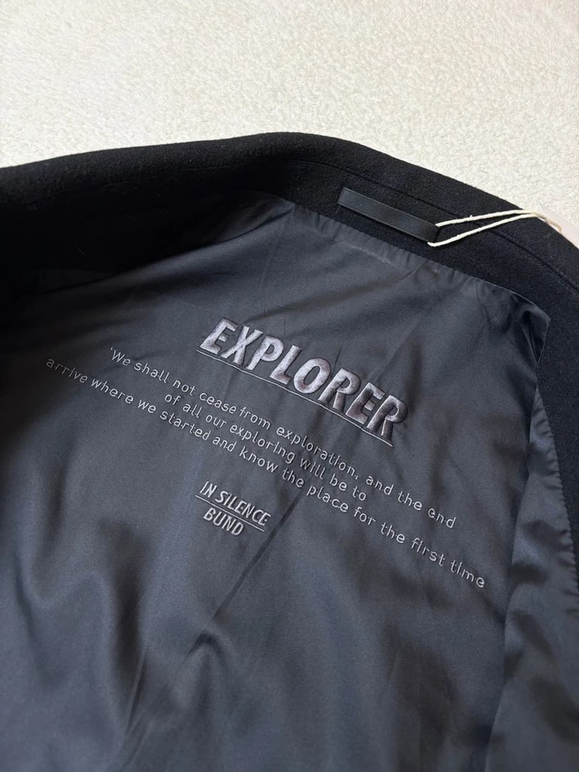 인사일런스 x 분트 17FW 캐시미어 블렌드 더블 코트 PN6535 상품이미지3