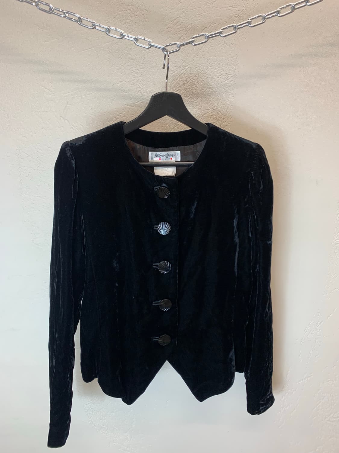 yves saint laurent 벨벳 자켓 상품이미지1