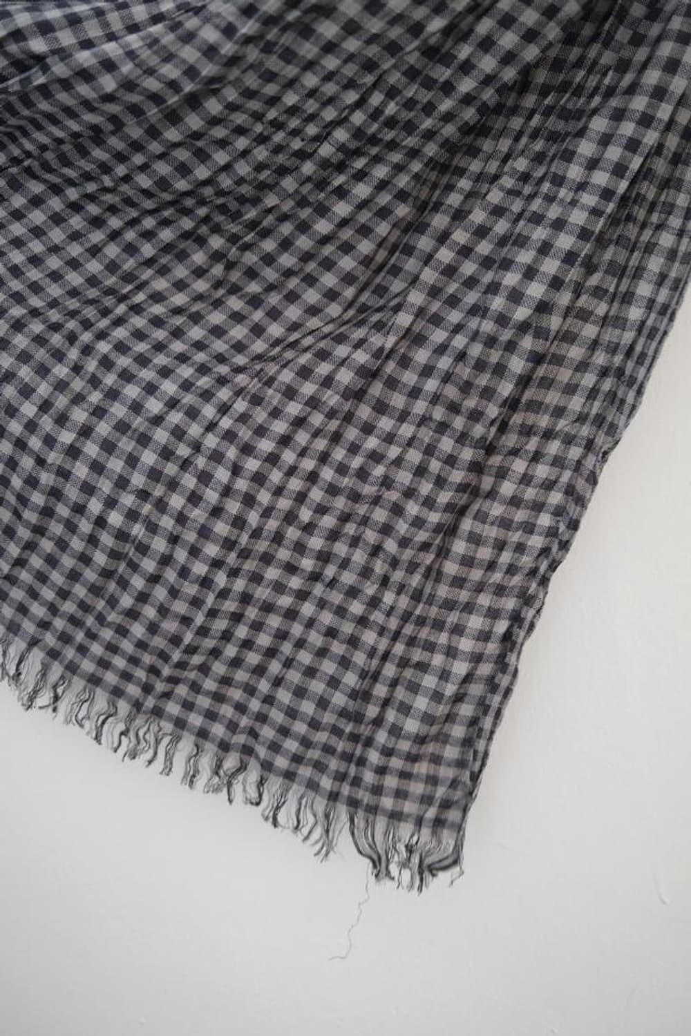 gingham check long scarf 상품이미지4