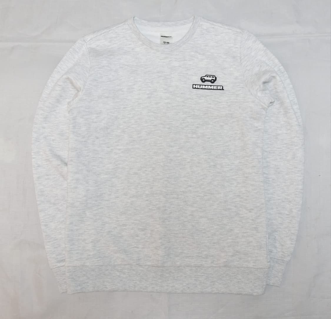 HUMMER 험머 맨투맨 티셔츠 회색 90 상품이미지1
