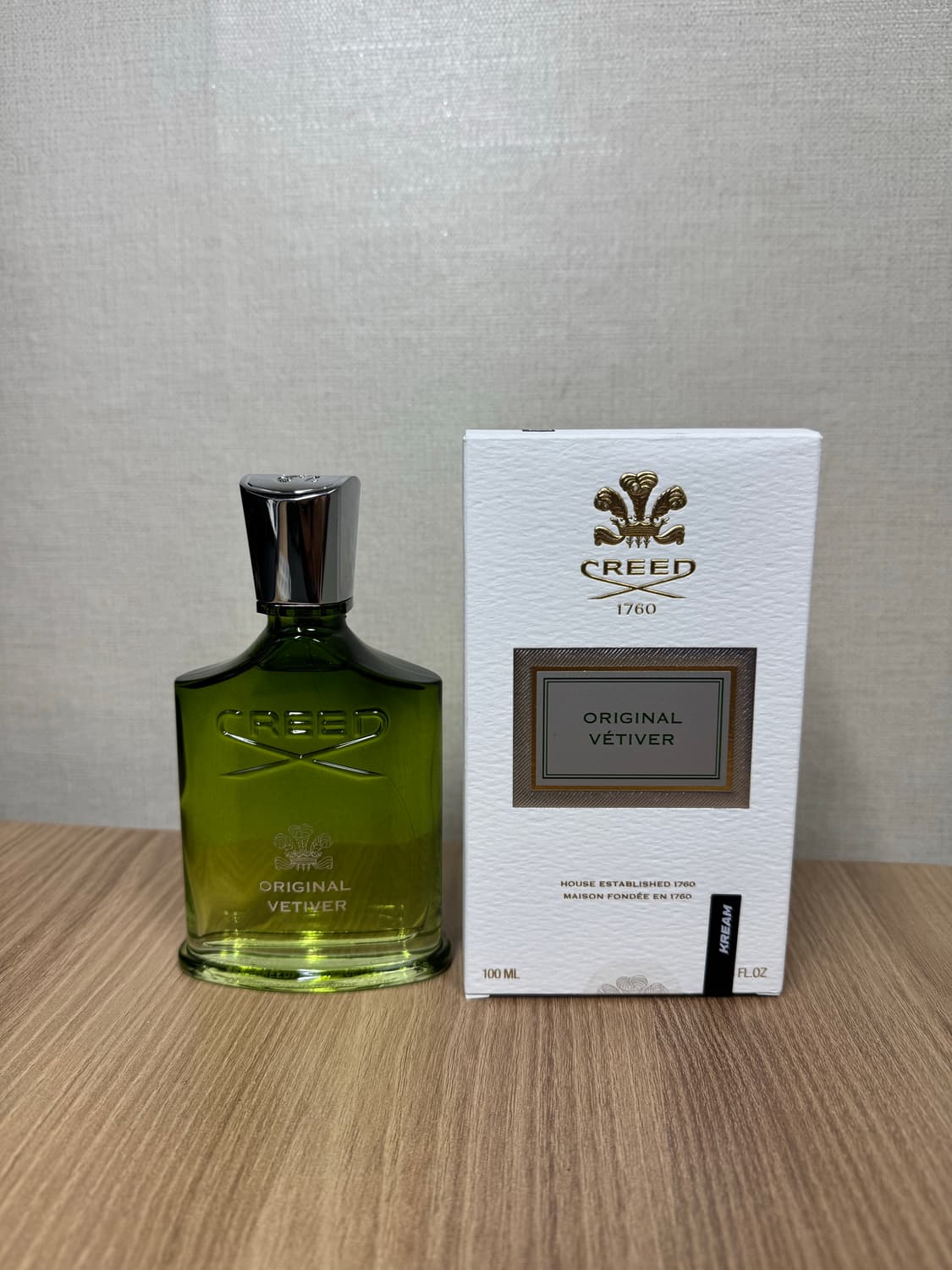크리드 오리지널 베티버 국문택 100ml 상품이미지1