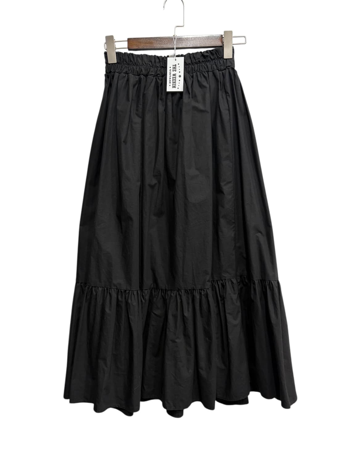 Vintage 프릴 롱스커트 상품이미지1