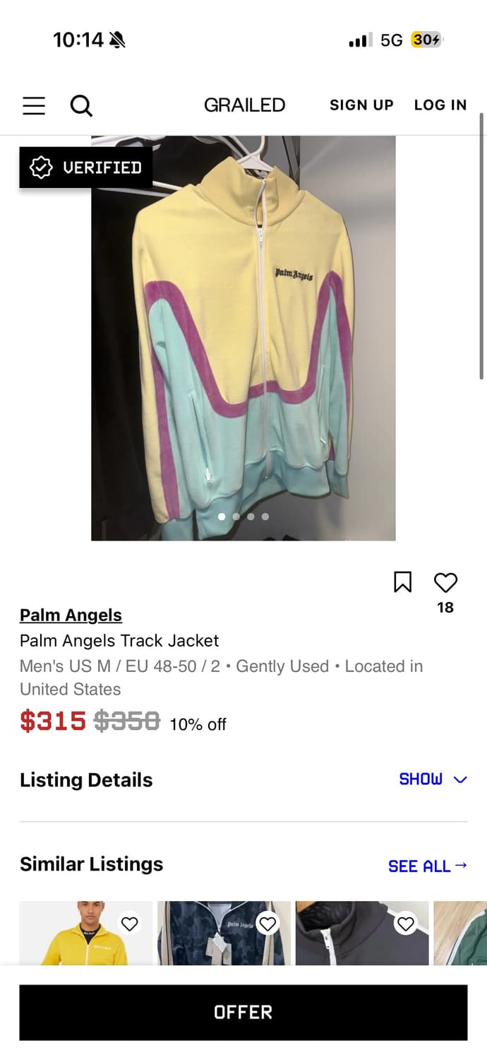 팜엔젤스 트랙 자켓 상품이미지2